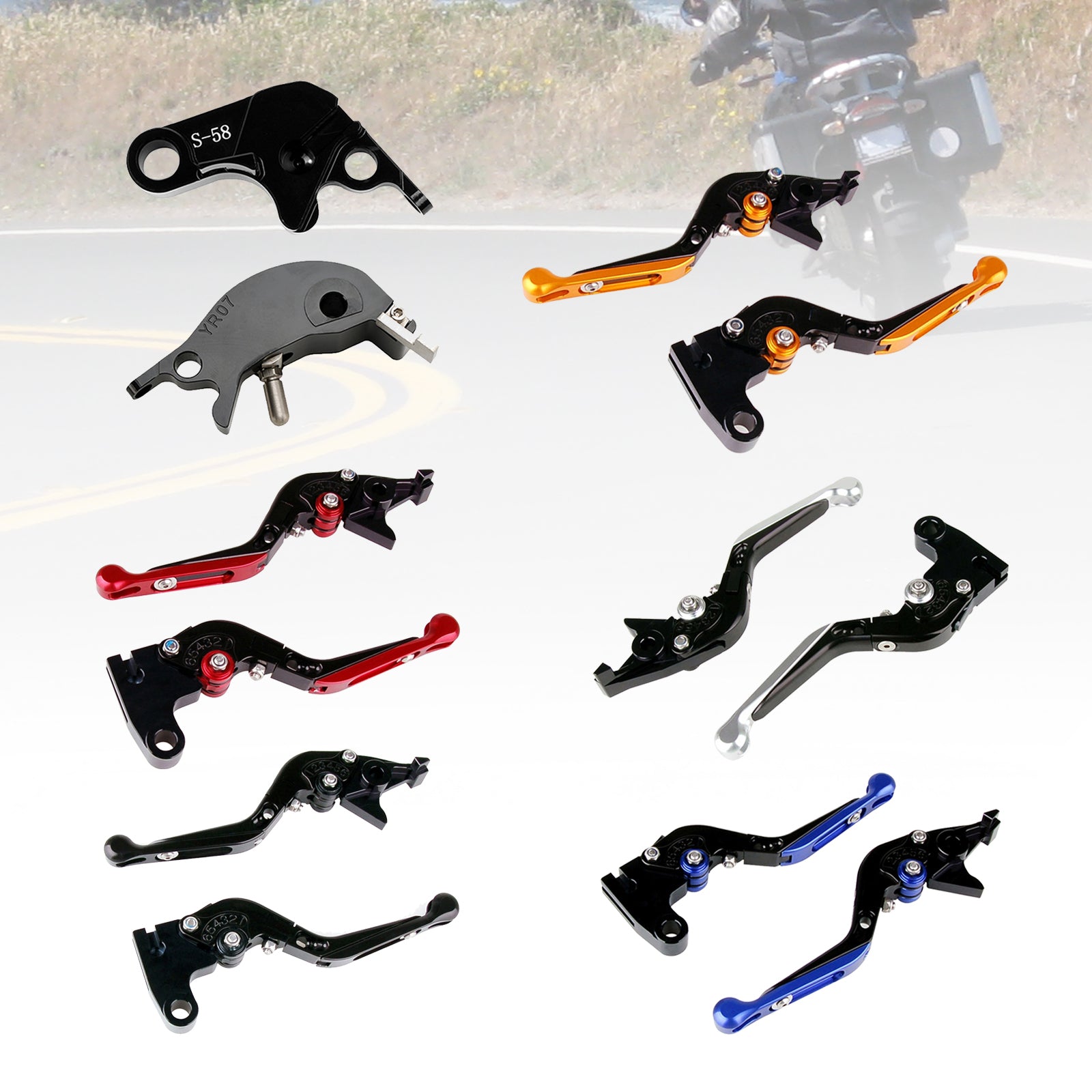 22-23 YAMAHA YZF R7 MT-10/SP FZ-10/SP Adjustable Clutch Brake Lever