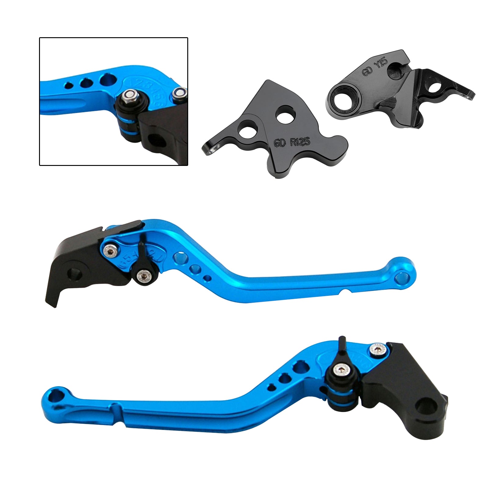 2019-2022 Yamaha xsr 155 mt15 alavanca de freio de embreagem longa