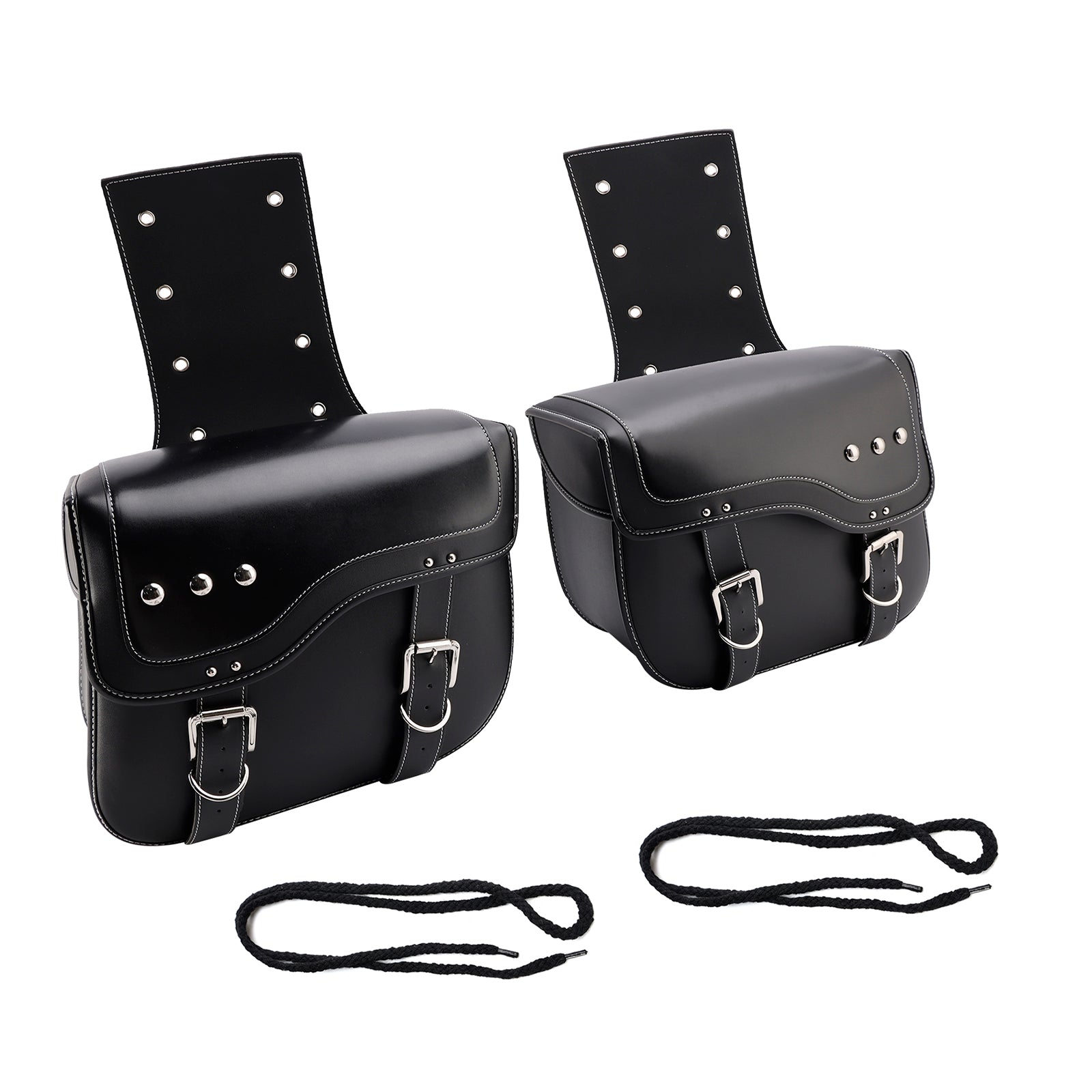 Side Tailbag Satteltaschenfarbe passendes Gepäck schwarz 28L für Roller Motorrad