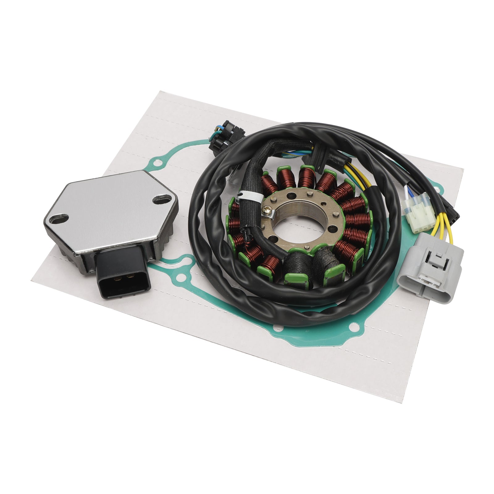 04-05 ホンダ TRX450R TRX 450R
ジェネレーター ステーター レギュレーター レクチファイアー ガスケット