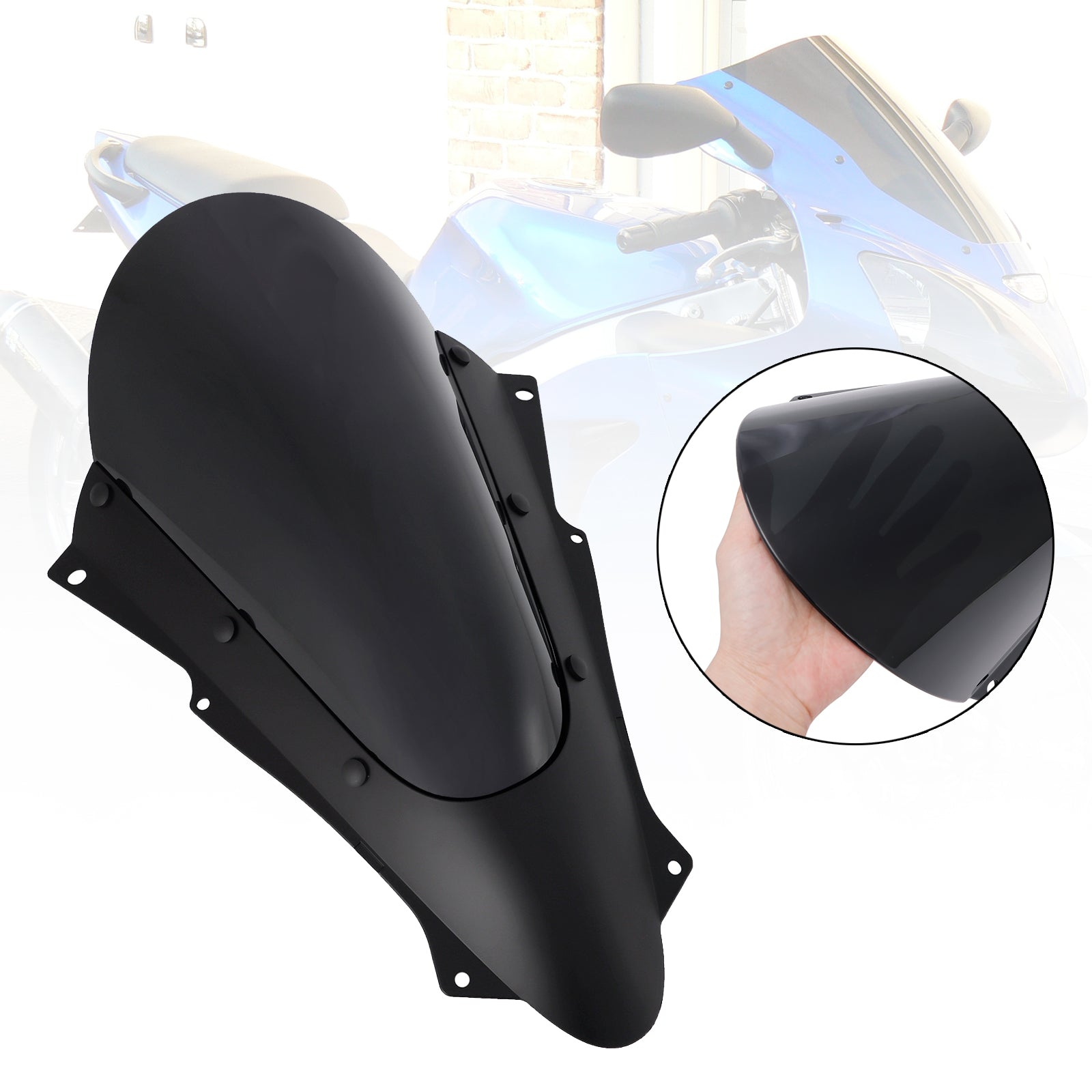 2023 Kawasaki ZX-4R ZX-4RR vindrutan vindruta