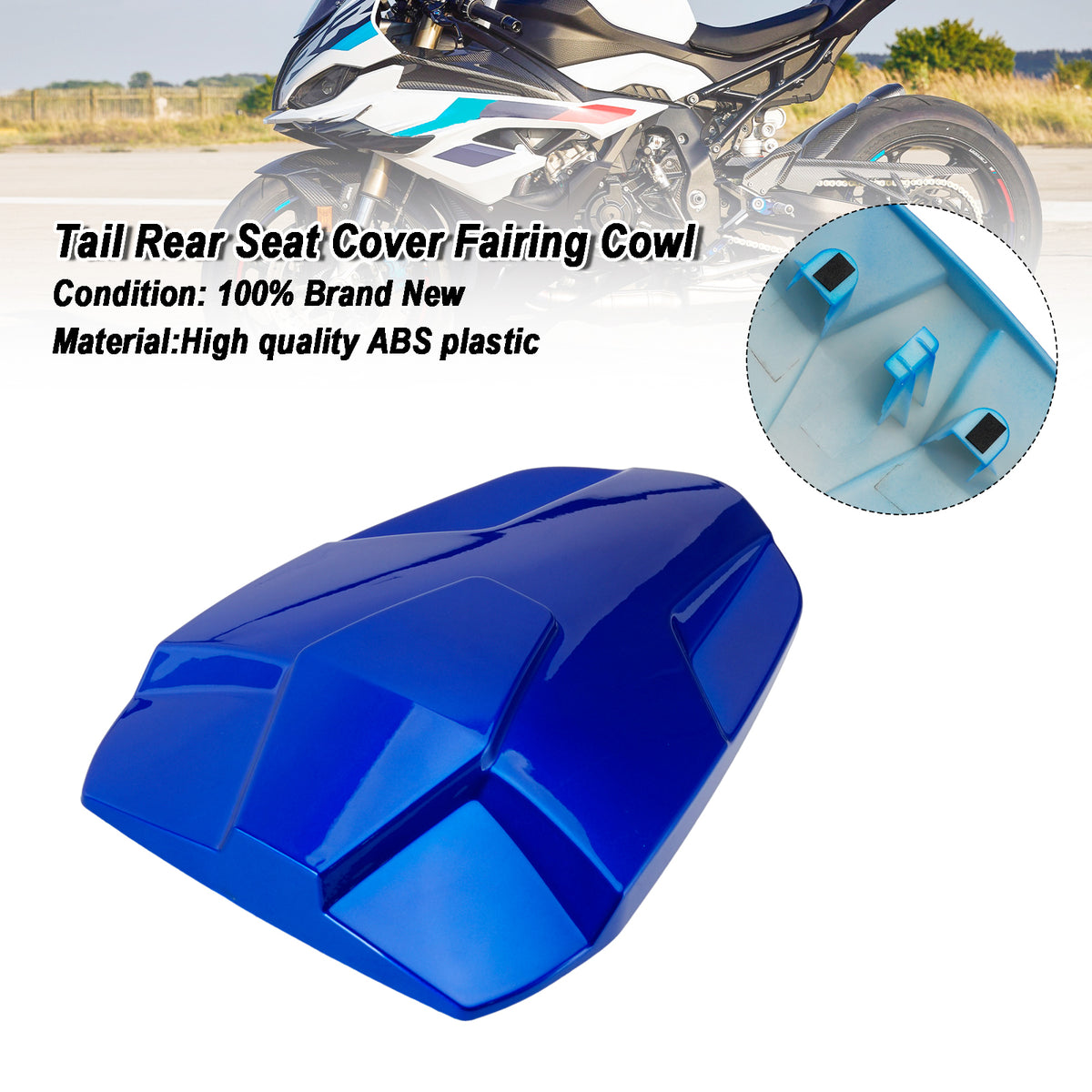 2023-2026 BMW S1000RR Rear Seat Cover Passenger Fairing Cowl