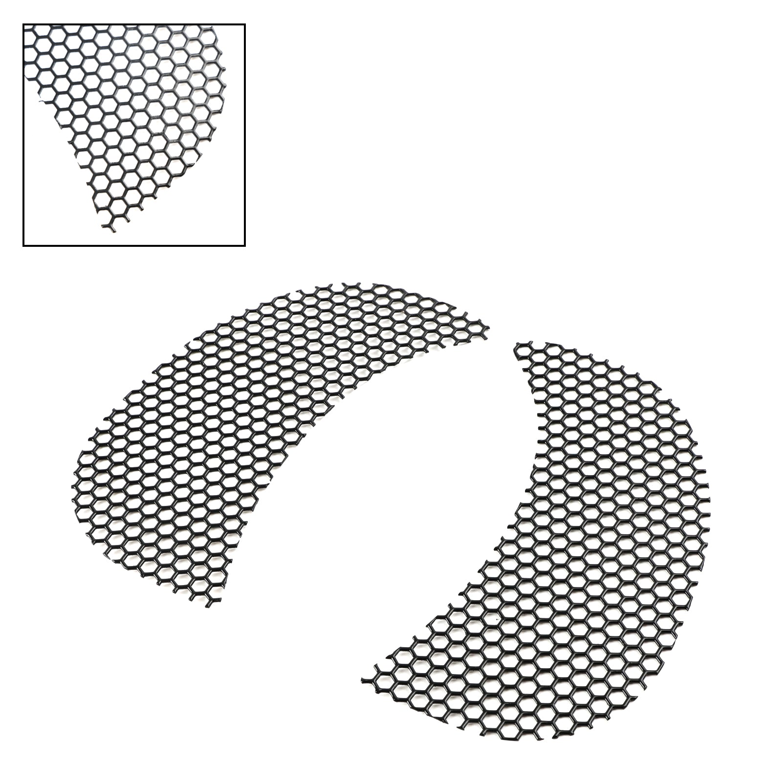 Road Glide Fltrx/Xs Fltru 15-21 Fairing Mesh Grill Side Vent Screen Chrome