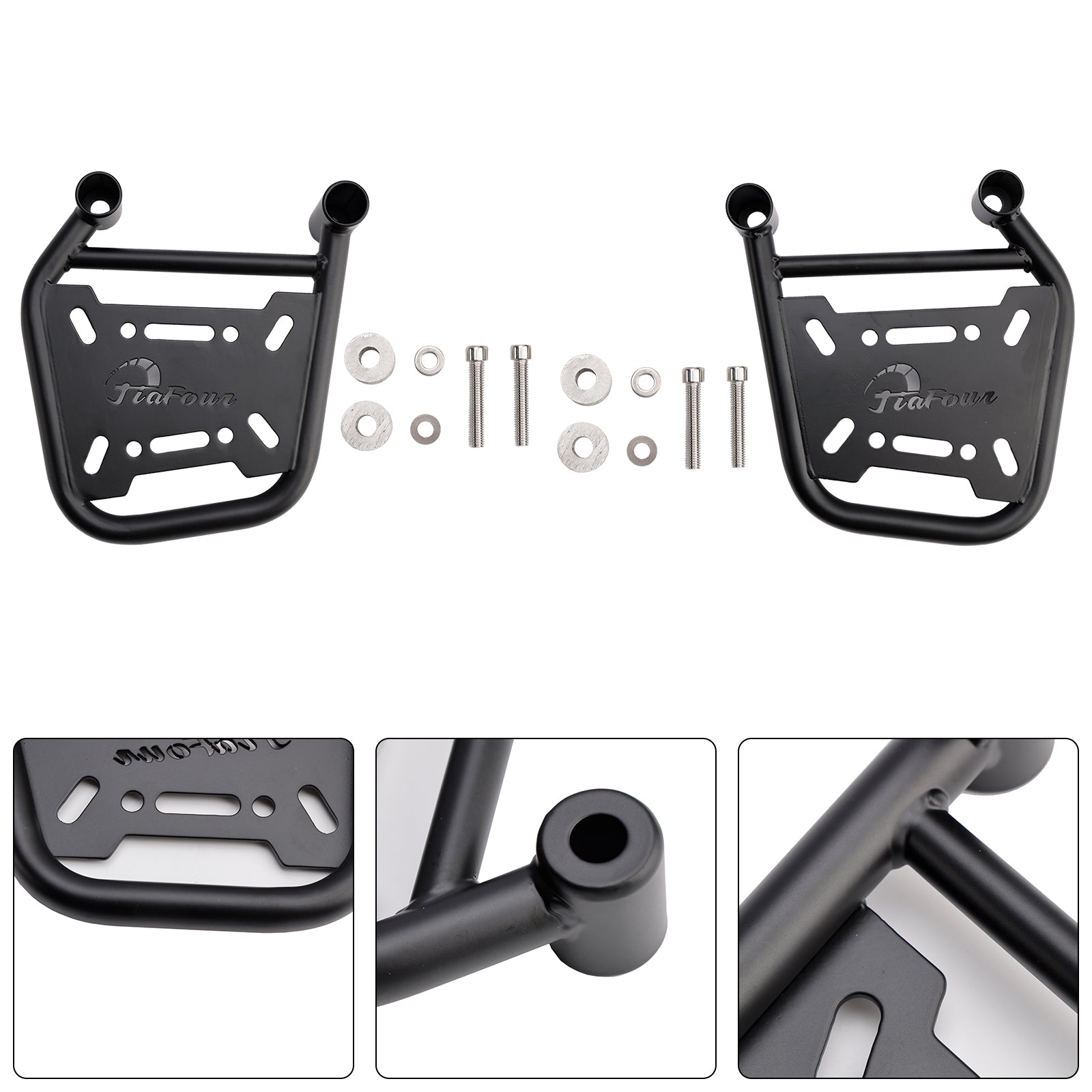 23-24 Eliminator 400 500 Luggage Rack Side Saddle Bag Mount Bracket Right