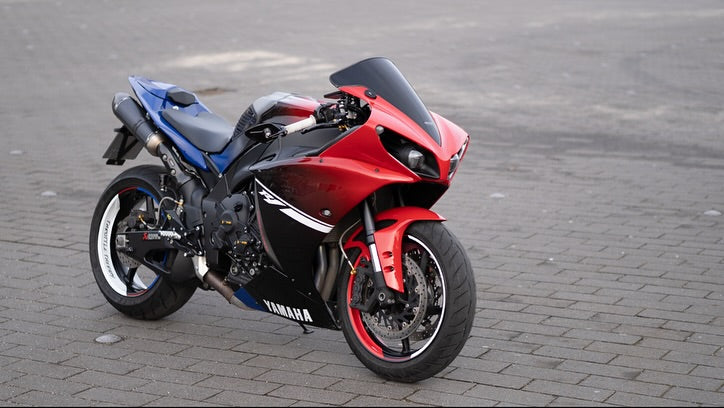 Amotopart 2012-2014 Yamaha YZF 1000 R1 Black Blue Red Fairing Kit