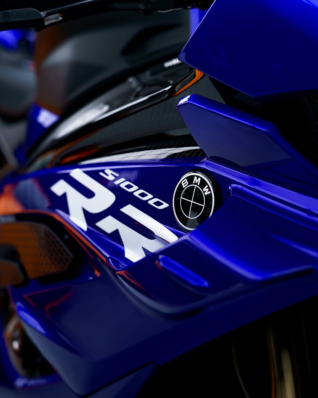 Amotopart 2023-2024 S1000RR BMW Glossy Dark Blue Fairing Kit