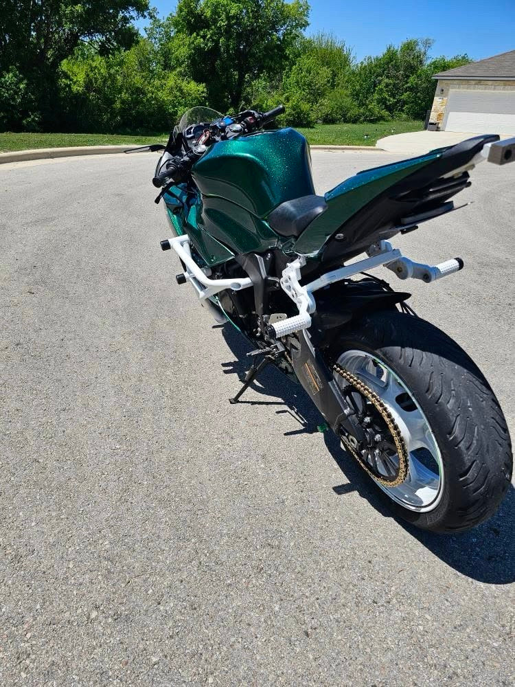 Amotopart 2019-2023 Kawasaki ZX6R Green Fairing Kit