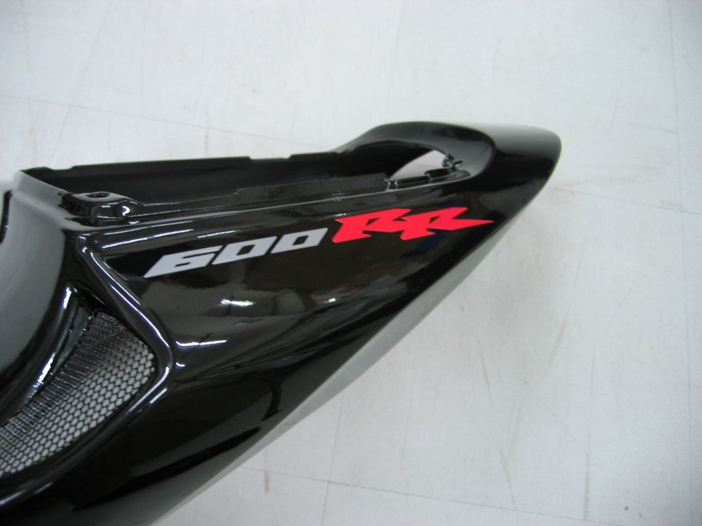 Amotopart 2005–2006 Honda CBR600RR, Schwarz&Weißes Style3-Verkleidungskit