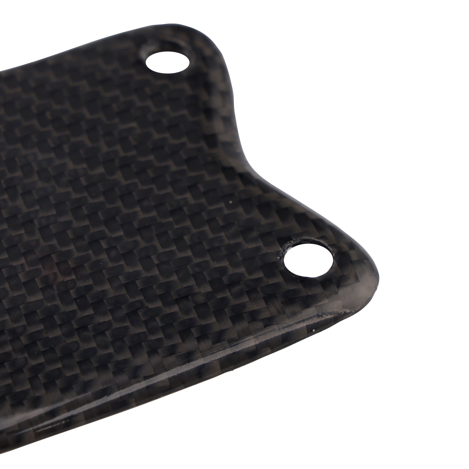 Kawasaki ZX-6R 636 2019-2025 Placa de proteção para pés em fibra de carbono real