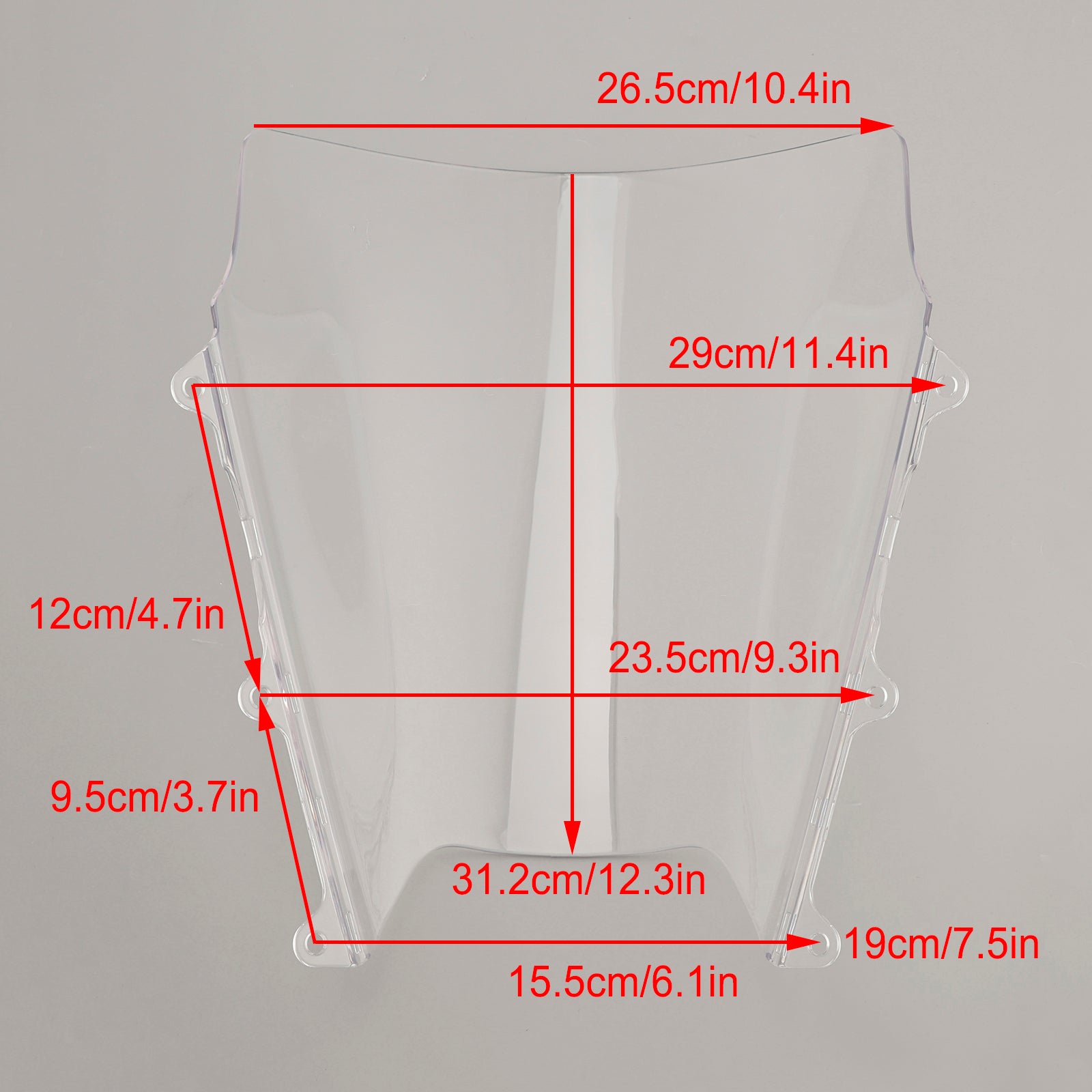 2023-2025 Suzuki GSX-8R Windshield Windscreen