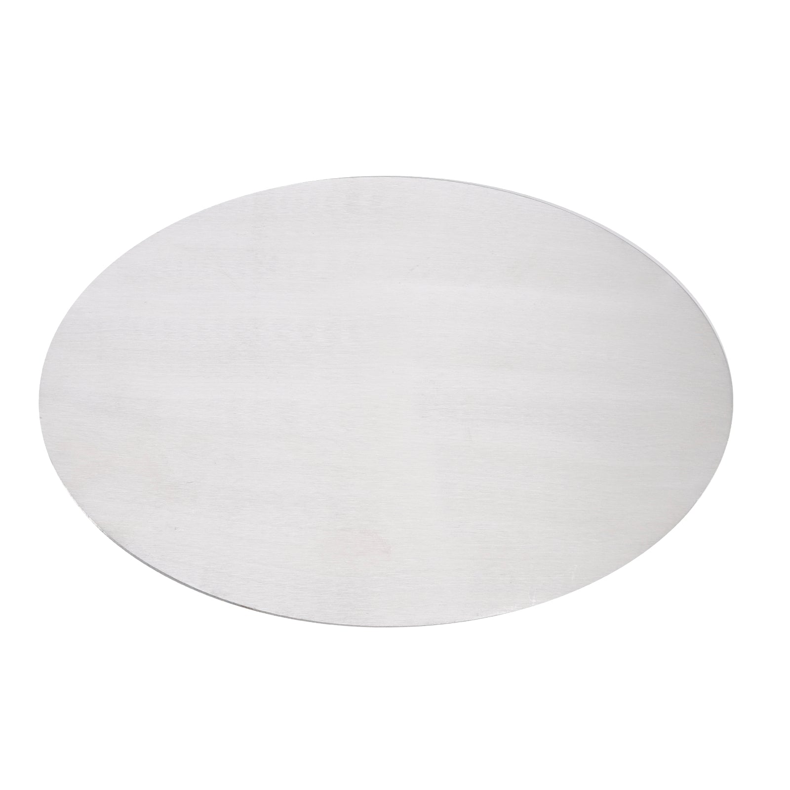 Plaque d'images en alliage en aluminium vierge ovale diy ajustement universel pour moto