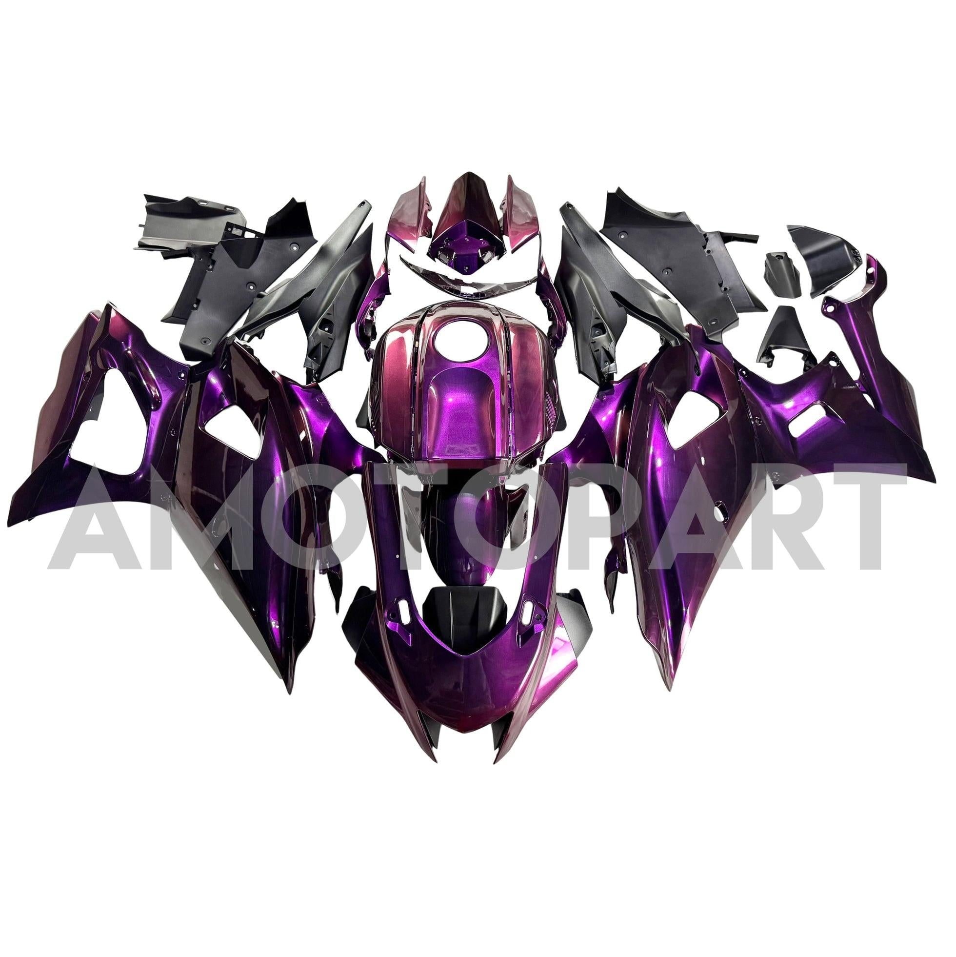 Amotopart 2020-2025 Yamaha YZF-R7 Gradient Purple Fairing Kit