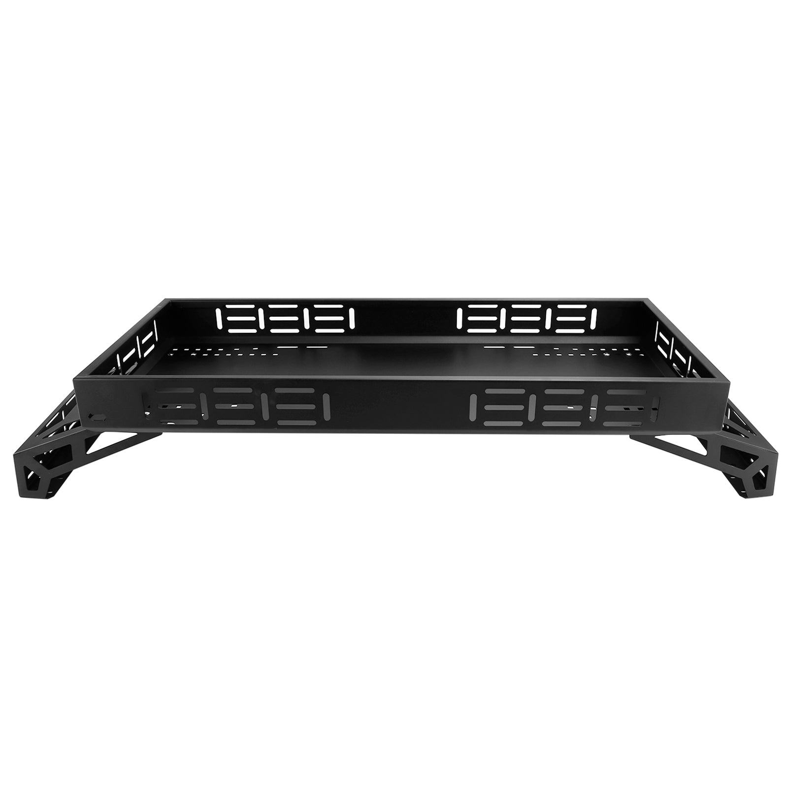 Universal Utv Raised Metal Full-Bed Rack Steel For Polaris Ranger 900 Xp General