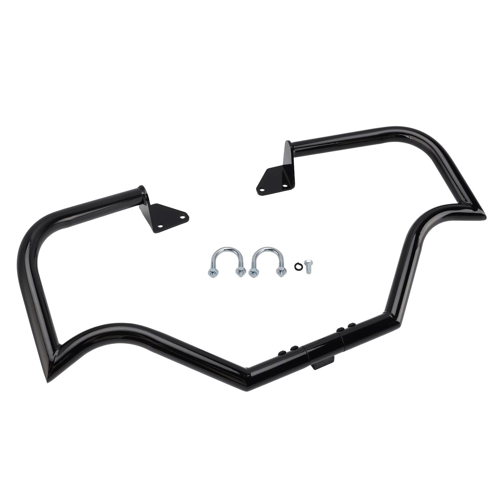 06-17 Dyna Street Bob Chrome Engine Guard Frame Anti-Crash Bumper Protector