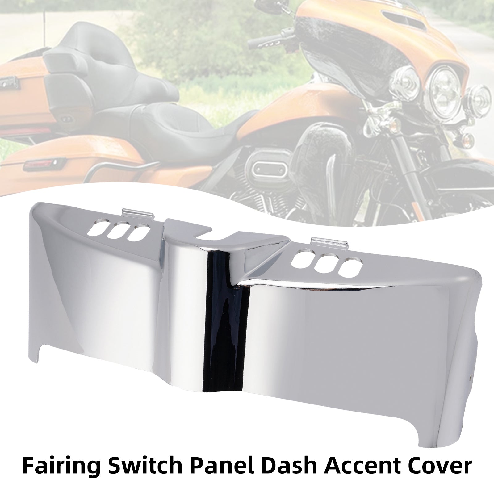 2014-2024 Touring Electra Street Fairing Switch Panel Dash Accent Cover