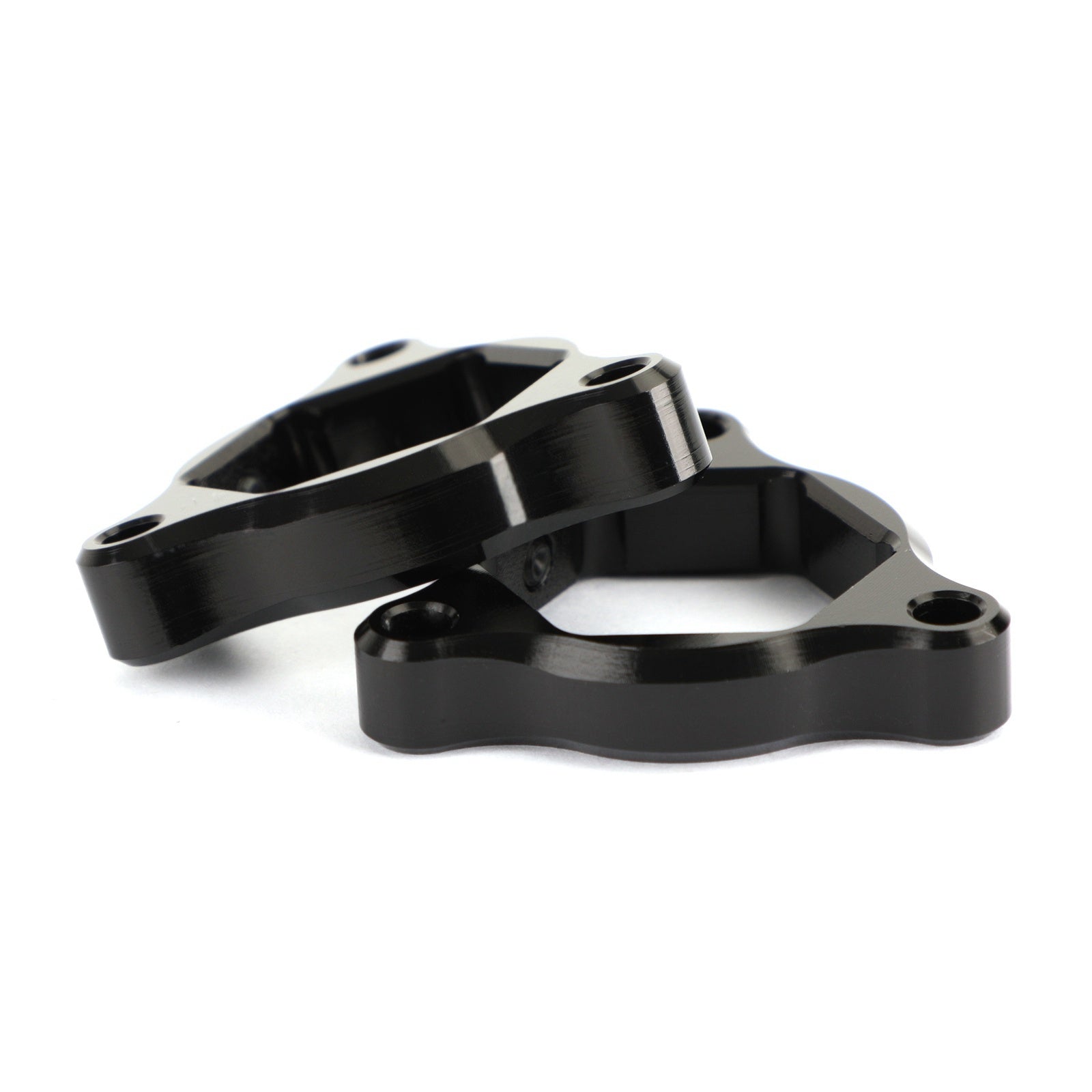 22MM Kawasaki Z1000 03-06 ZX636 Ninja 650R Fork Pre Adjusters Black