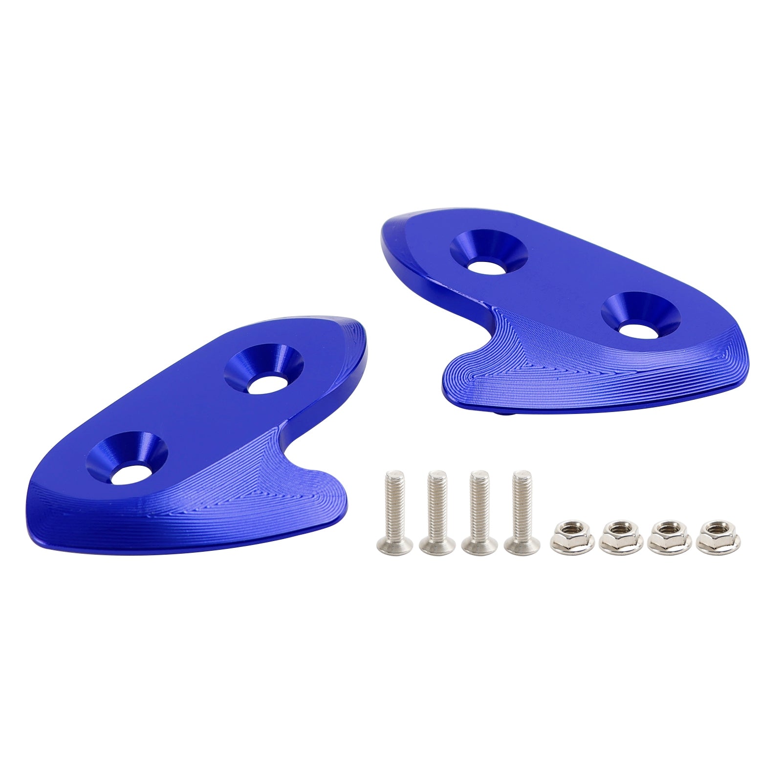 15-19 ヤマハ YZF-R1 YZF-R1M CNC ミラー削除ブランキングブロックオフプレート