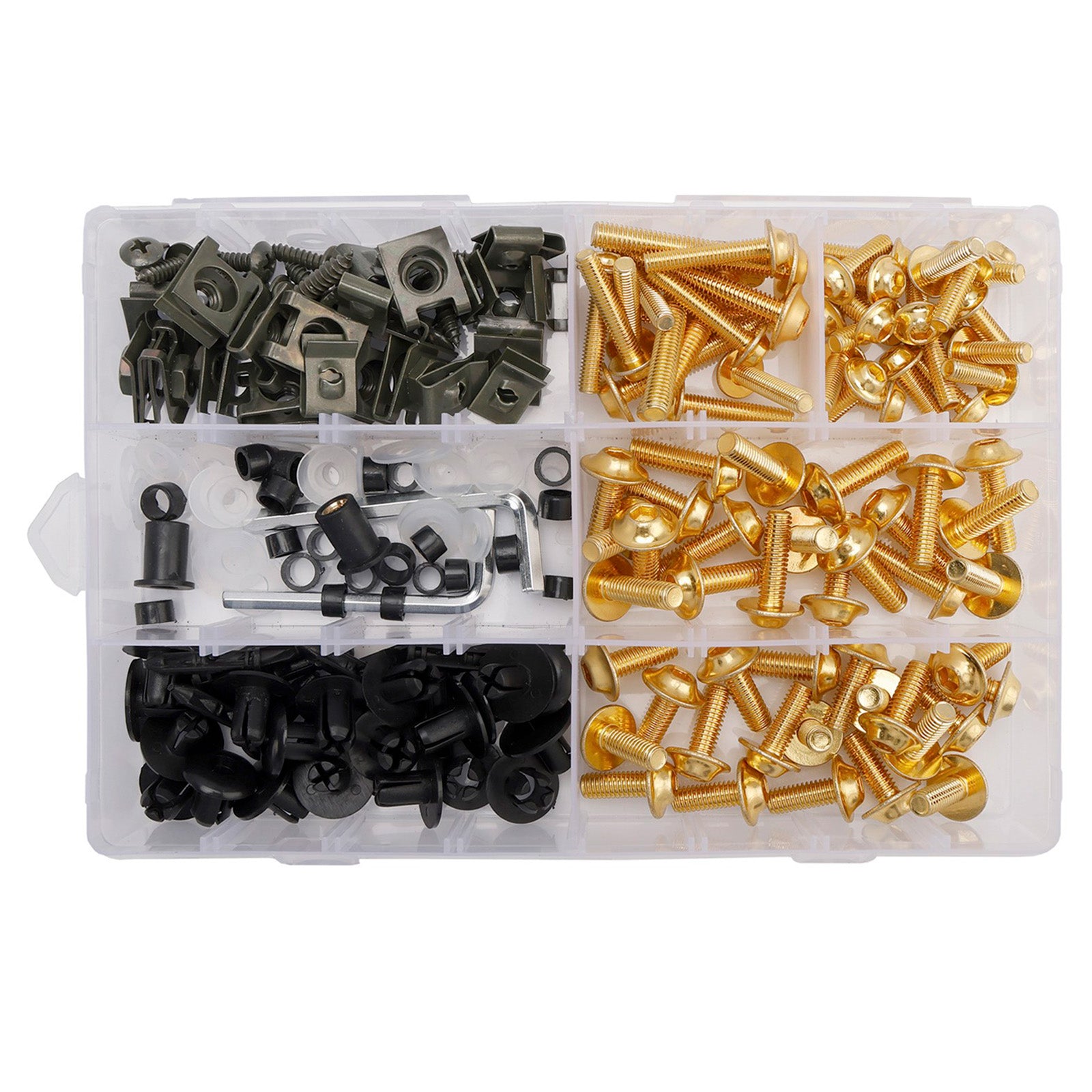 Amotopart 2024-2025 Kawasaki ZX-6R Yellow Black Red Fairing Kit