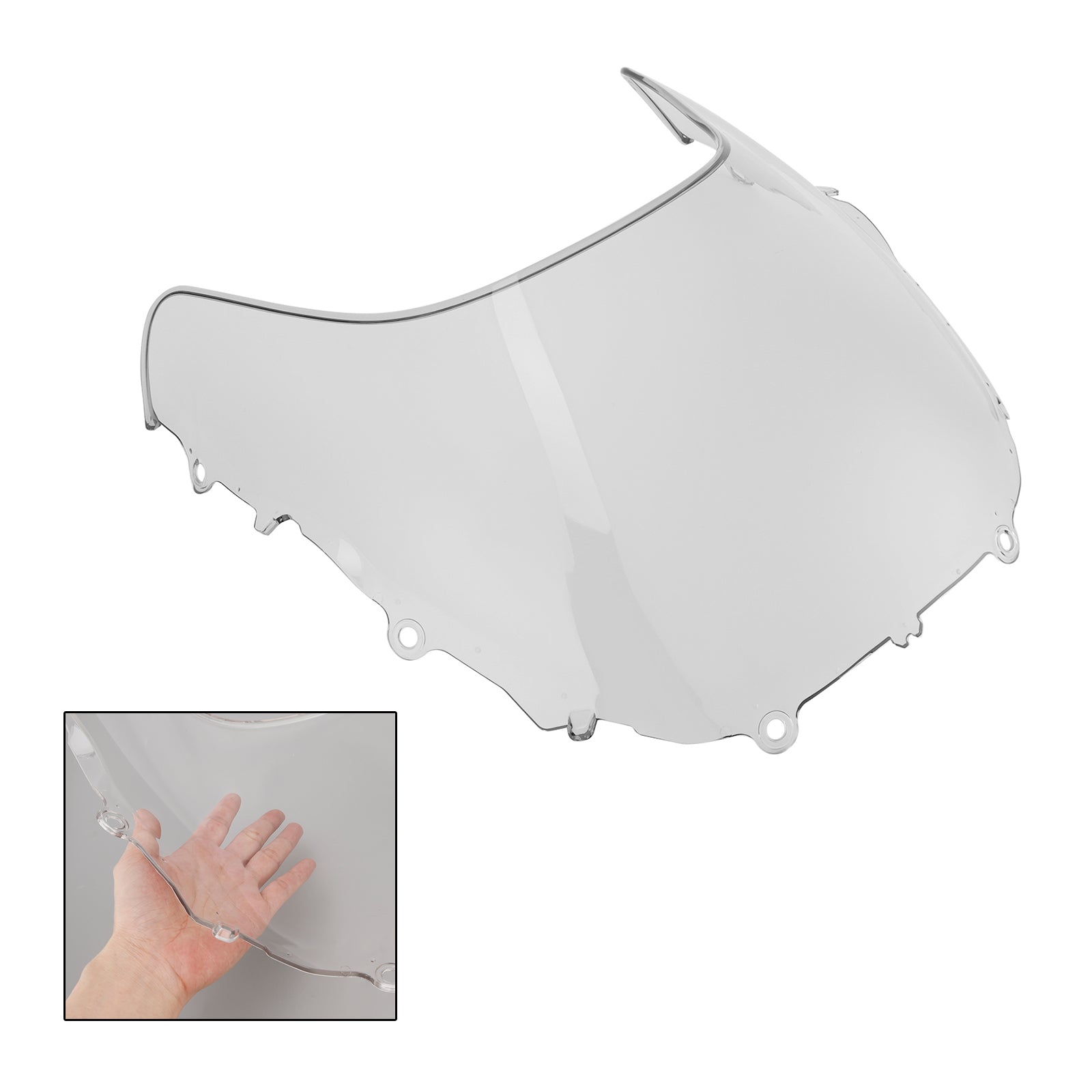 2024-2025 YAMAHA XSR900 GP vindrutan vindruta + fäste