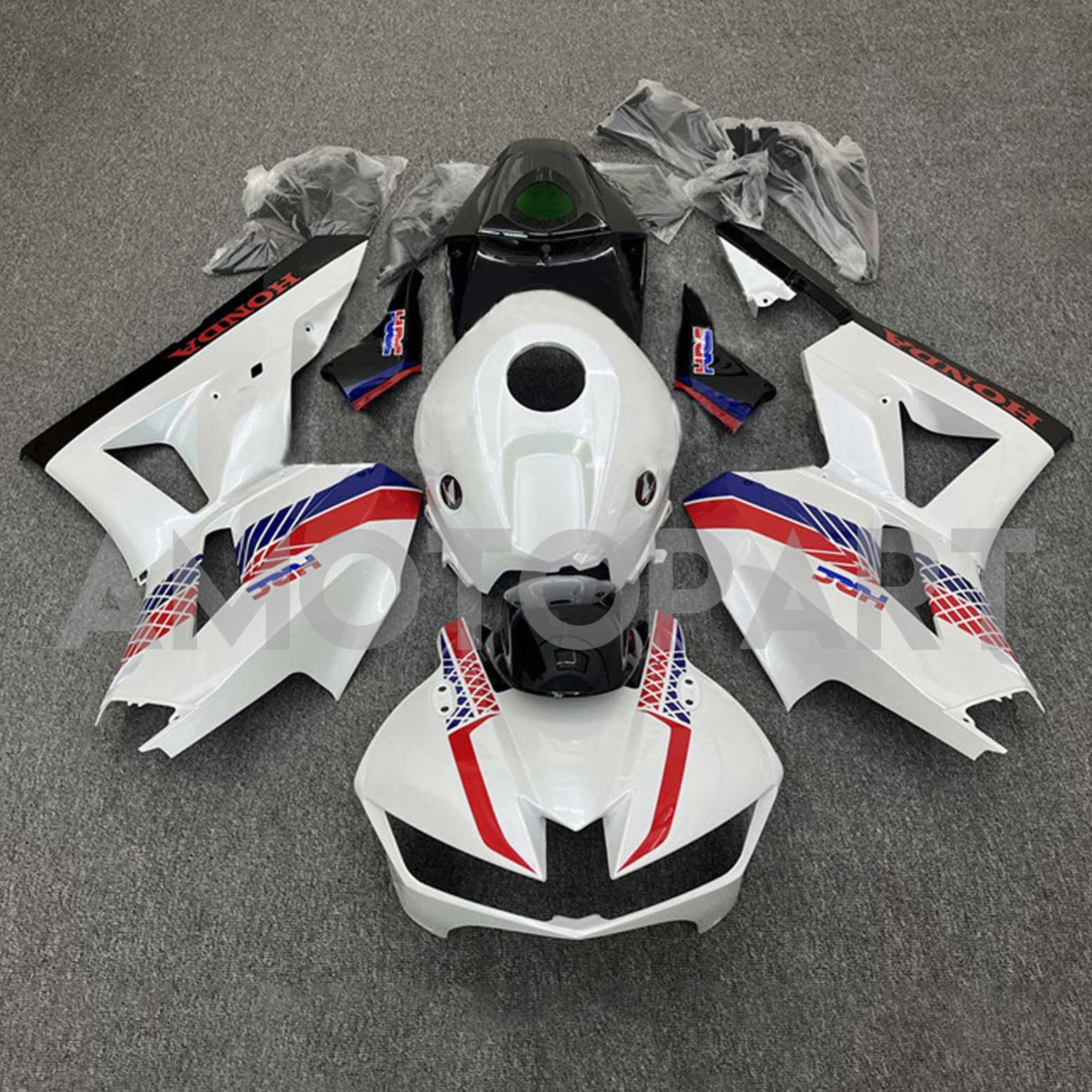 Amotopart 13-25 US verze. & 13-23 Evropská verze F5 CBR600RR Honda Červená&Sada kapotáže Blue Style3