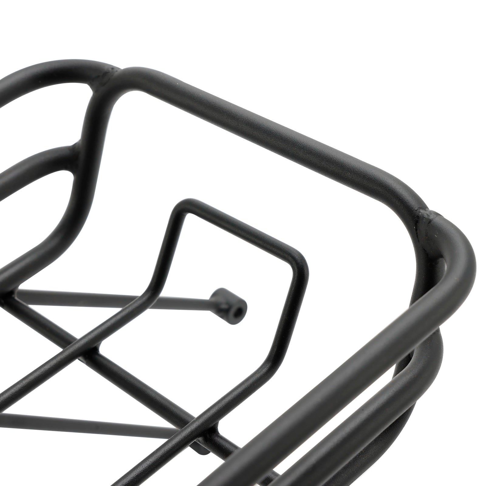 Black Front Rack Carrier Basket til Honda Hunter Cub CT125 Trail 2020-2023 22 21