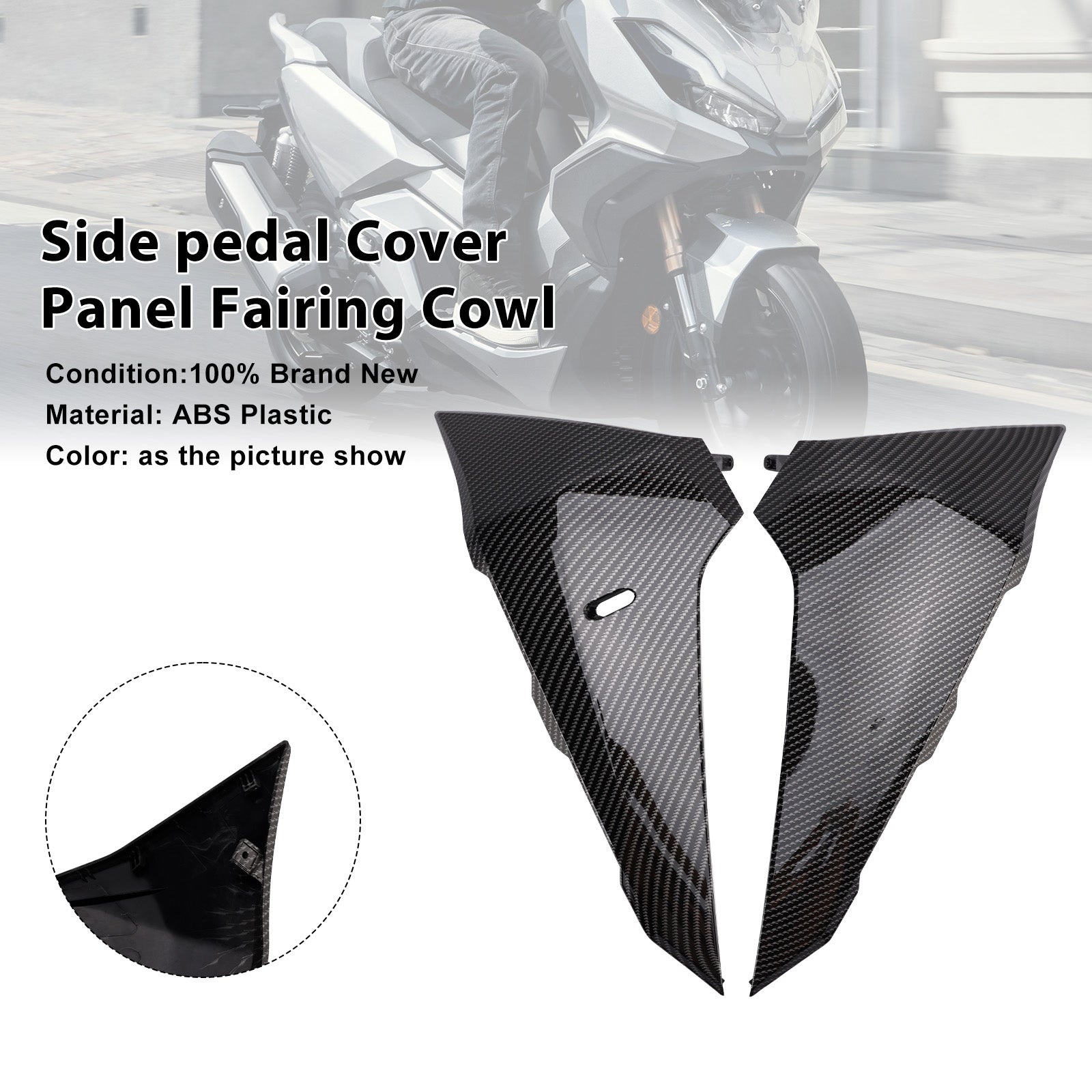 Honda ADV 350 2022-2025 Side pedal Cover Panel Fairing Cowl