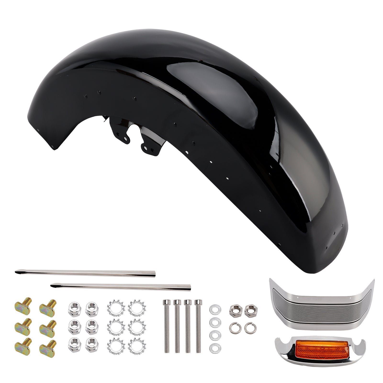 2014-2024 Harley Touring Electra Glide Ultra Limited Steel Front Fender Mudguard