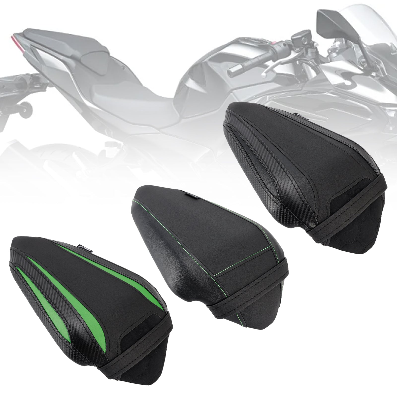 Kawasaki Ninja Z 500 24-25 Cojín del asiento del pasajero trasero