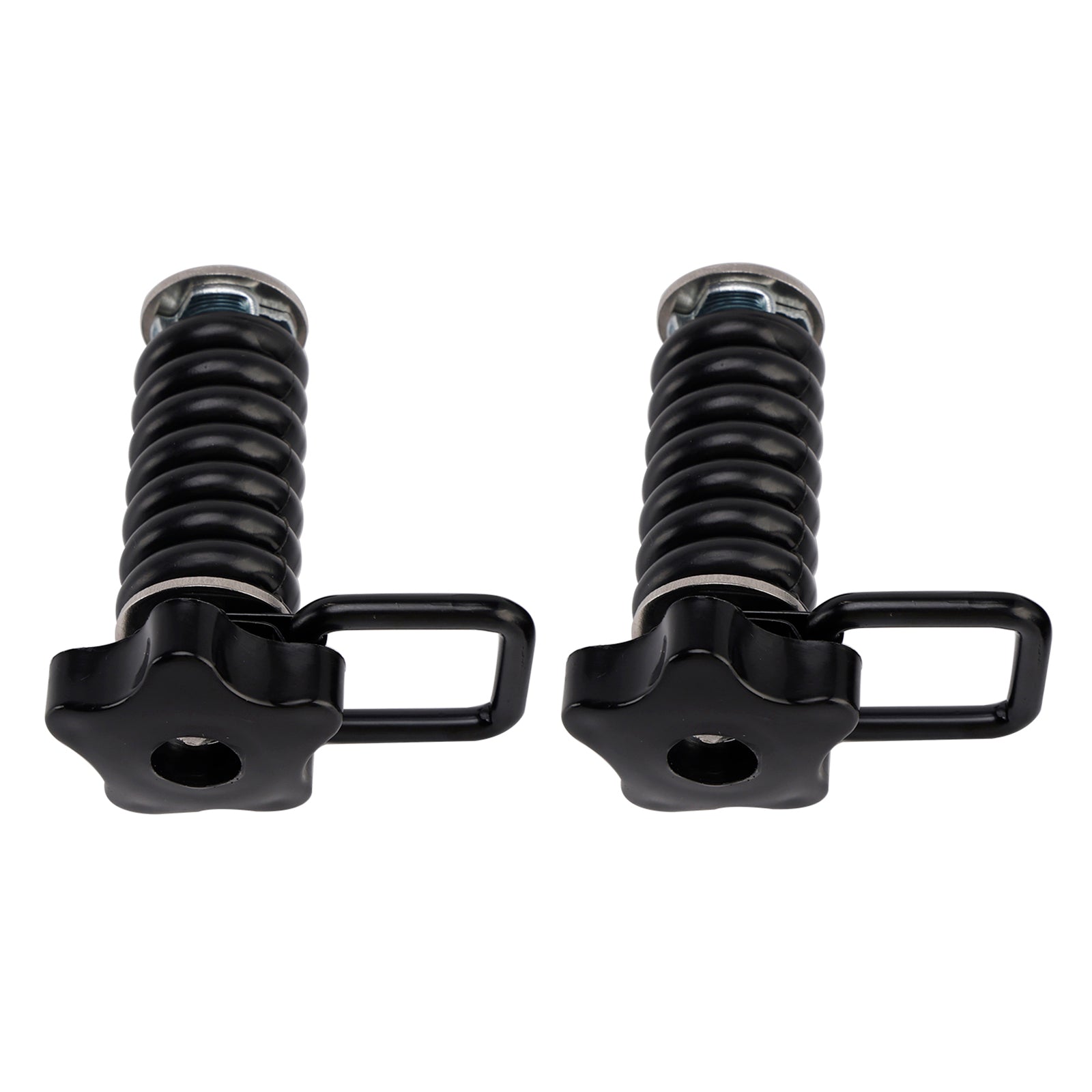 Polaris Rzr 570 800 900 1000 Pair Tie Down Anchor With D-Ring 1" Black