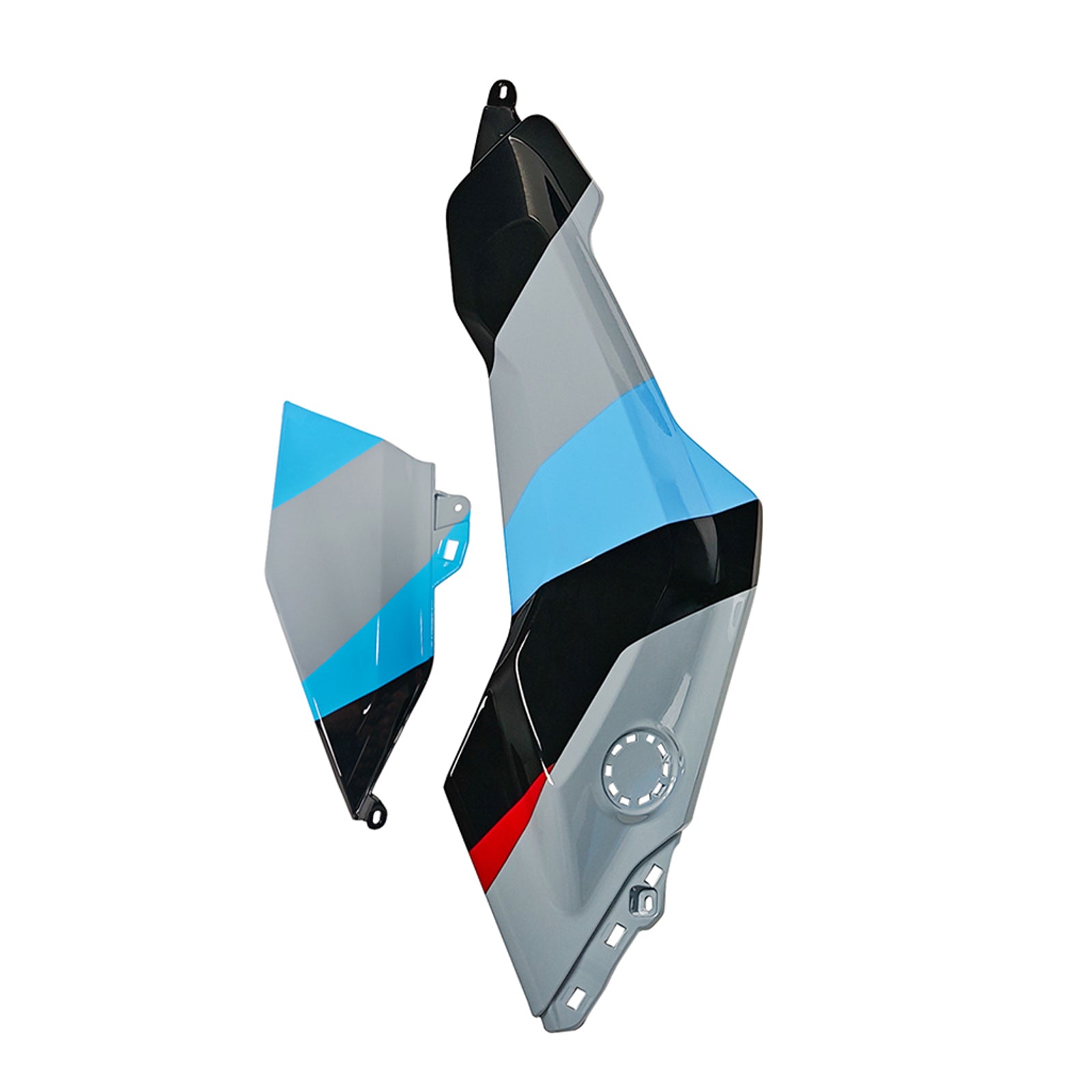 Amotopart 2024-2025 BMW R1300GS Grey Light Blue Fairing Kit