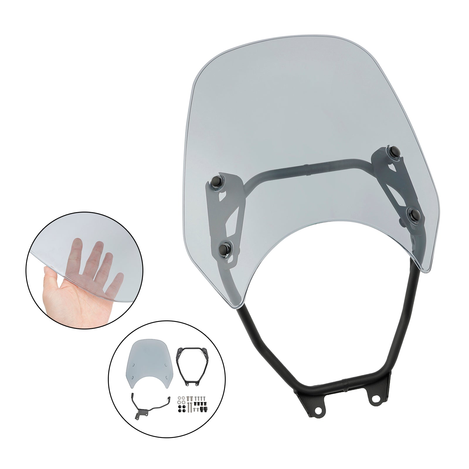 2023-2024 Honda GB350 GB350S ABS Motorcykel vindrutan vindruta