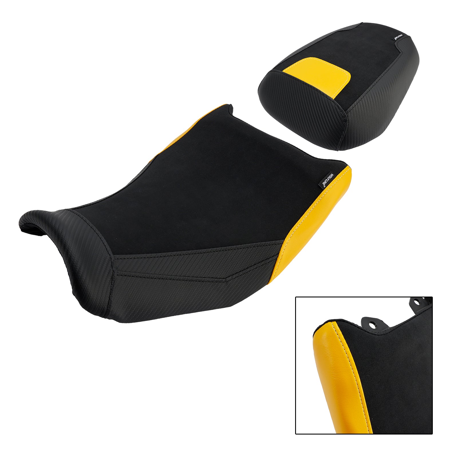 2024-2025 Suzuki V-Strom250Sx Fahrer&PAssenger Sitz Unteres Kissen Gelb