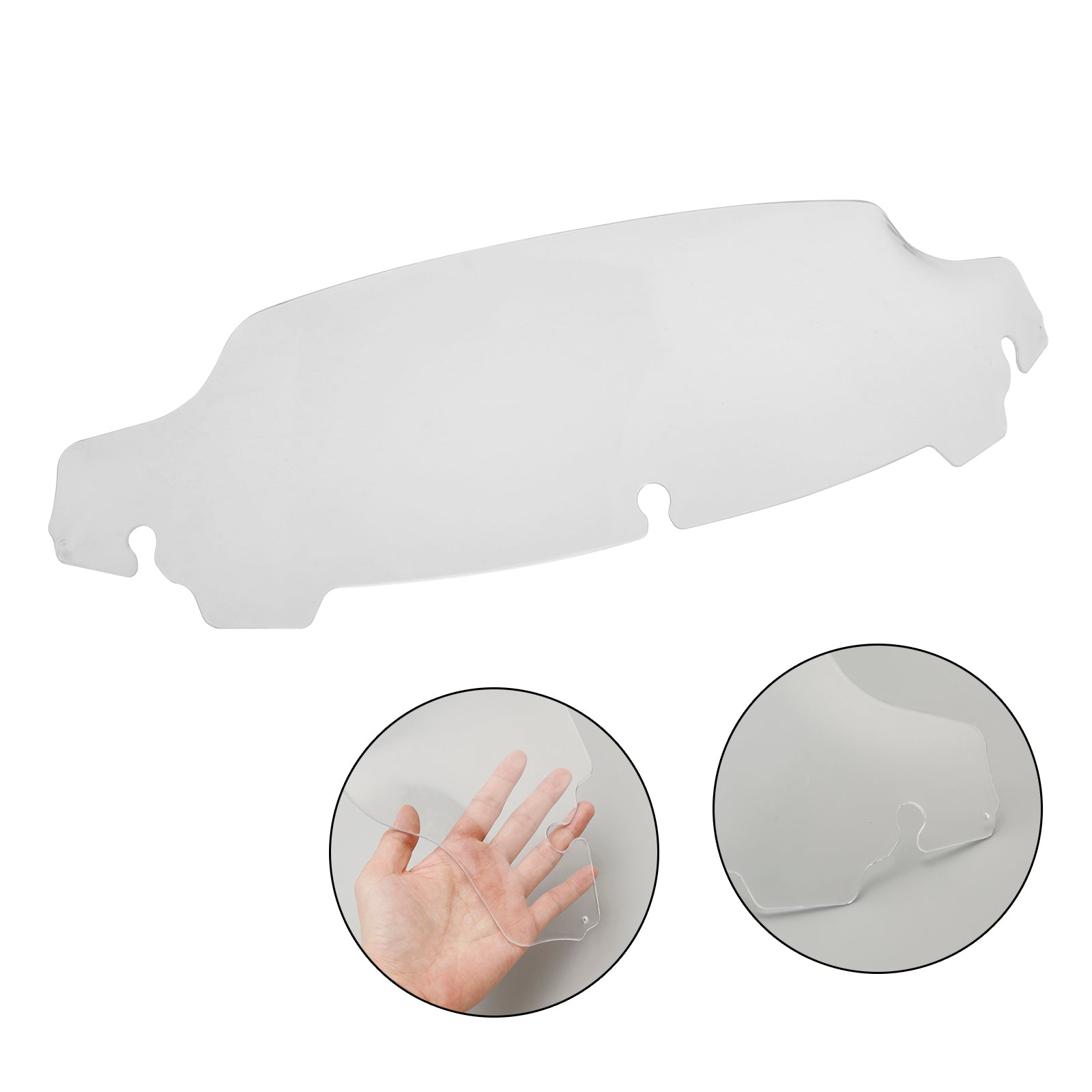 2014 + Electra Glide Street Glide Ultra Clássico 5" Pára-brisas Pára-brisas