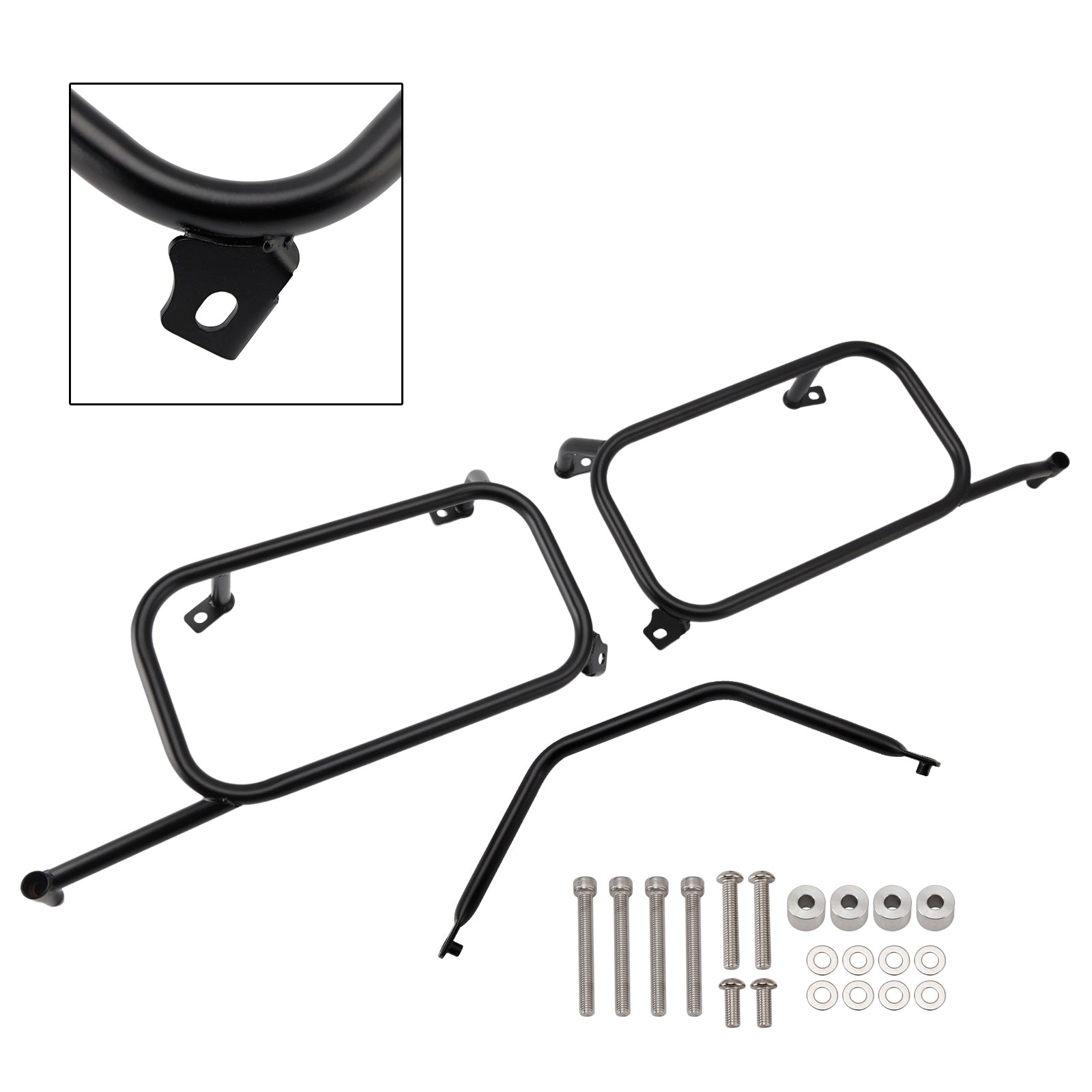 2022-2025 Tiger 1200 Side Saddle Bag Mounting Bracket Black Left&Right