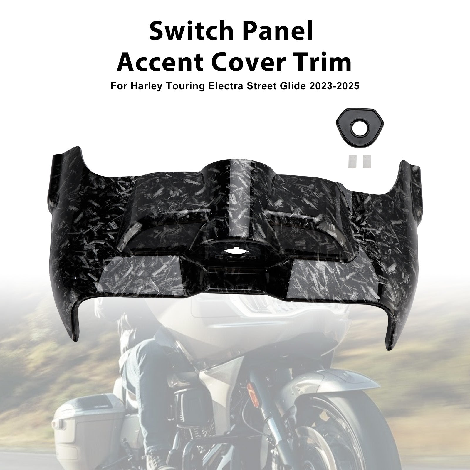 Touring Electra Street Glide 2023-2025 Switch Panel Accent Cover Trim