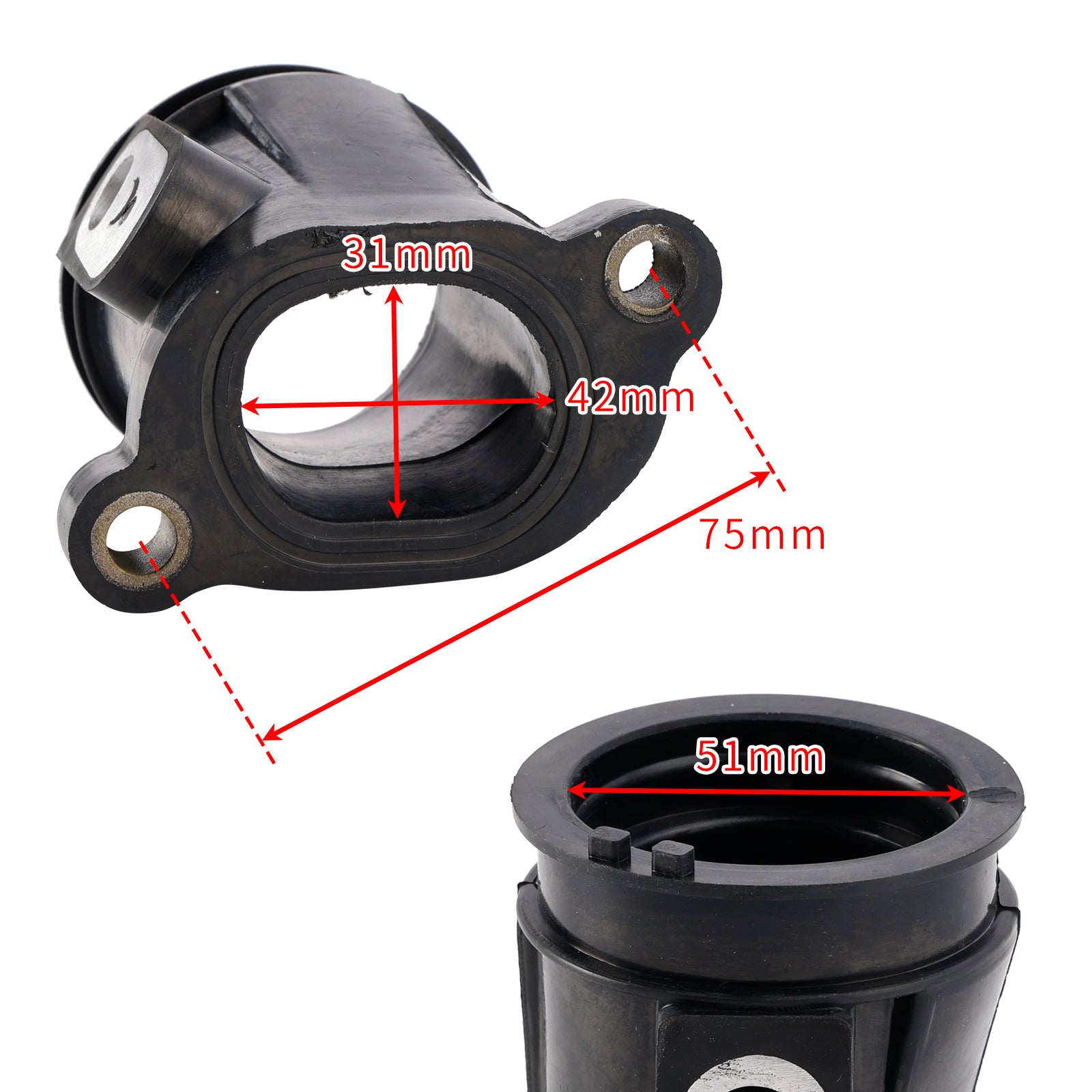 Polaris Ranger RZR 570 Crew EPS EFI Intake Manifold Carburetor Boot 5414317