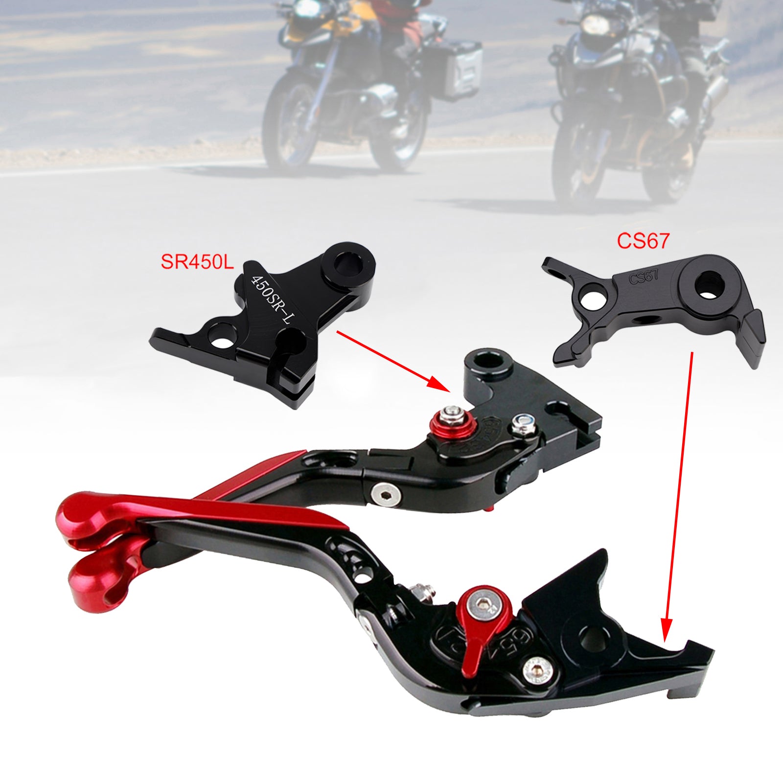 2024-2026 VOGE DS900X 900DSX Adjustable Clutch Brake Lever