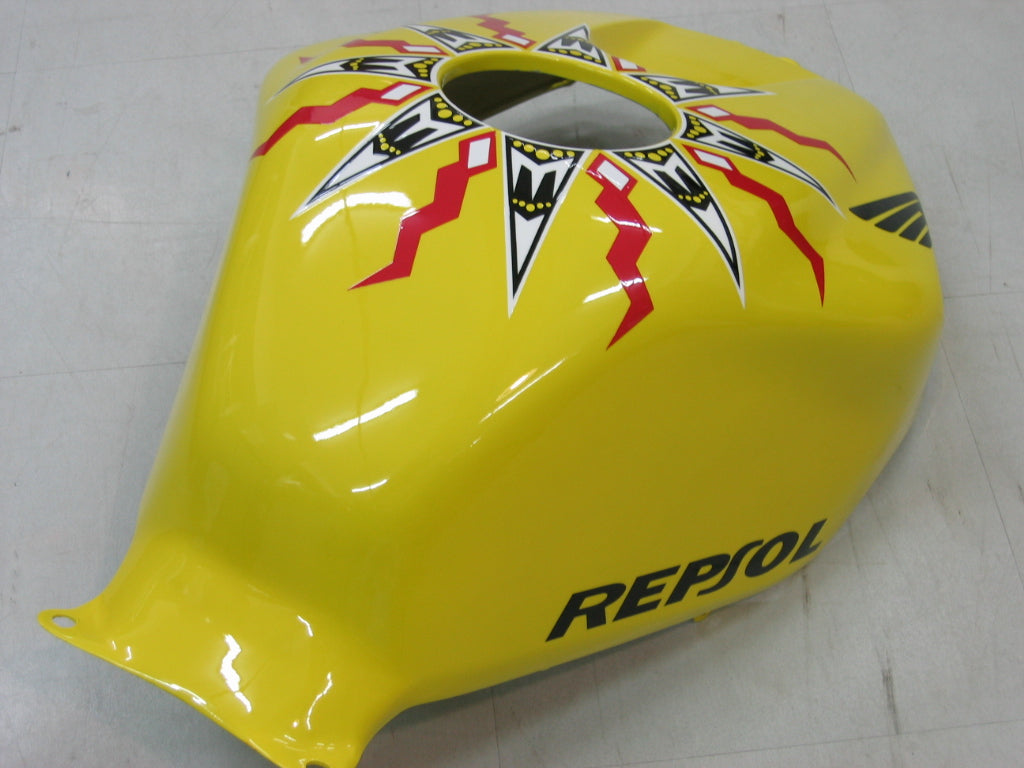 Amotopart 2005-2006 Honda CBR600RR Yellow&Red Fairing Kit
