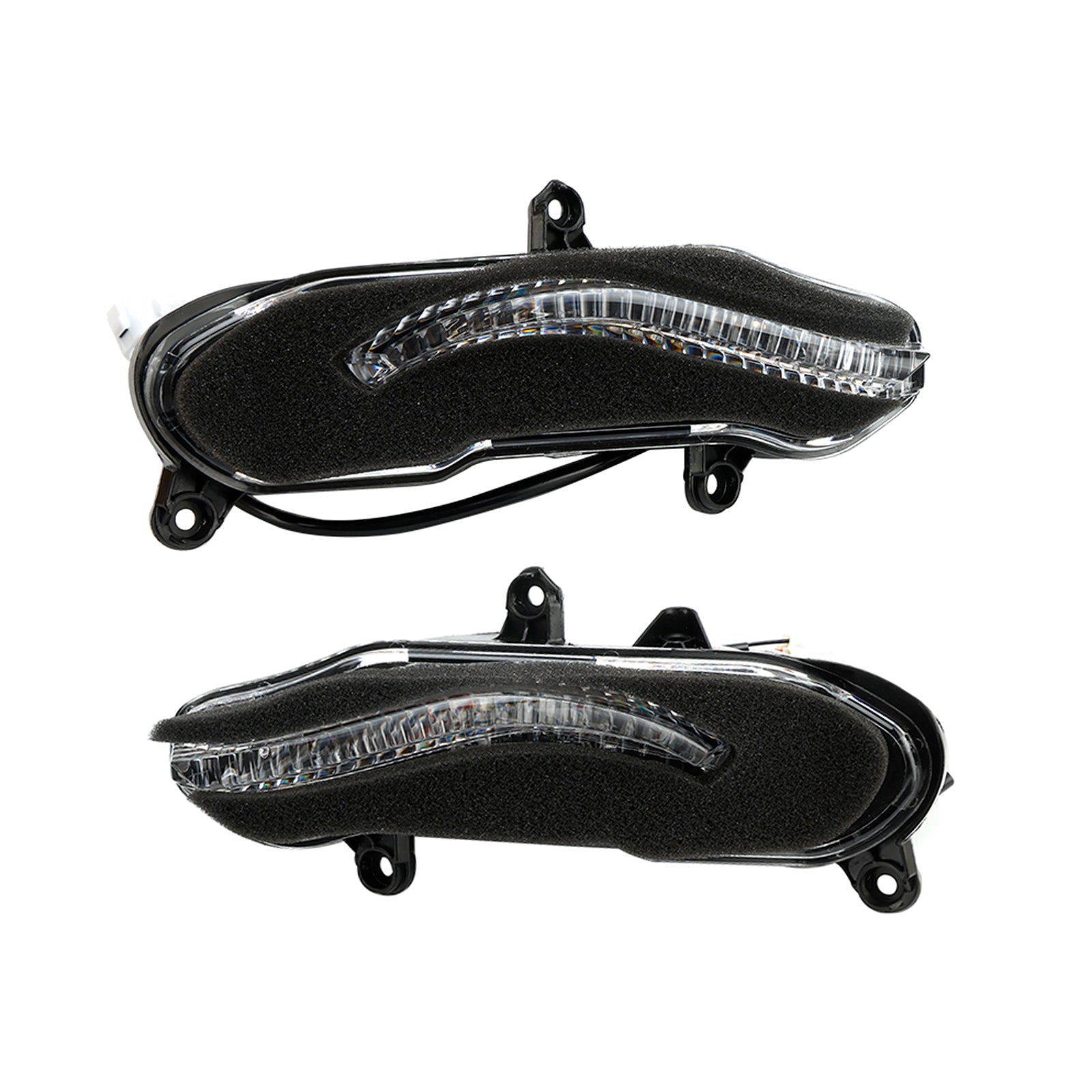 Plante du phare avant Protecteur LED pour Yamaha YZF-R6 YZF R6 2017 Smoke