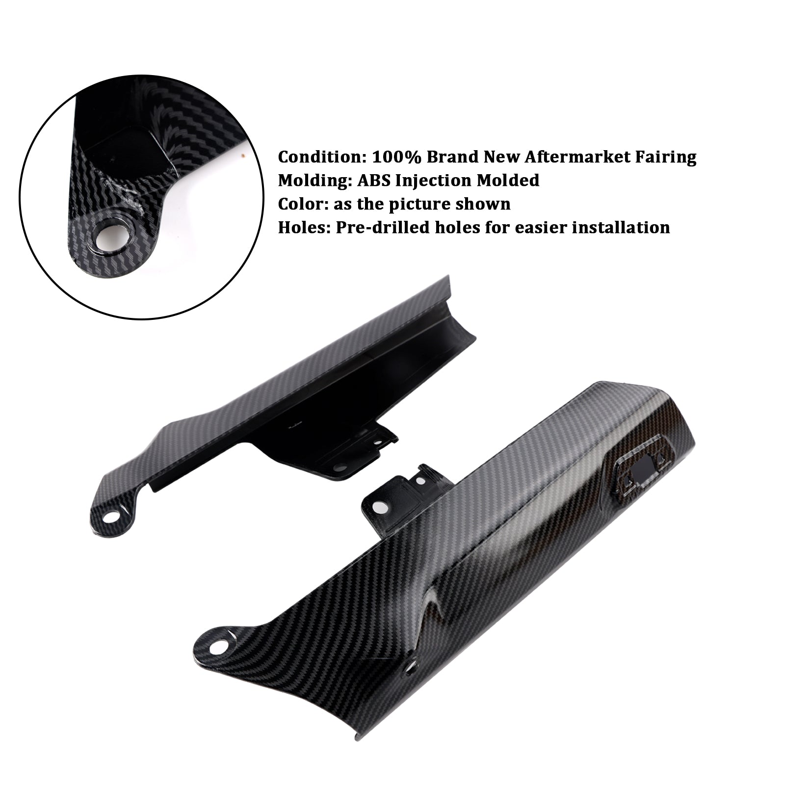 2019-2024 YAMAHA Tenere 700 Front Fender Side Panel Protector Fairing