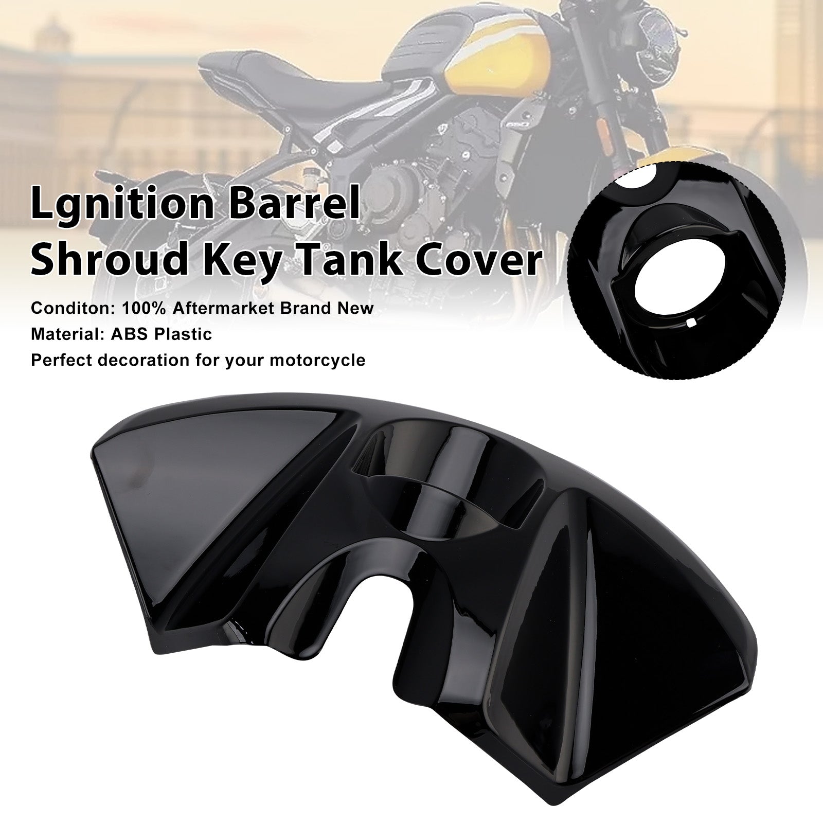 Trident 660 2022-2025 Lgnition Barrel Shroud Key Tank Cover