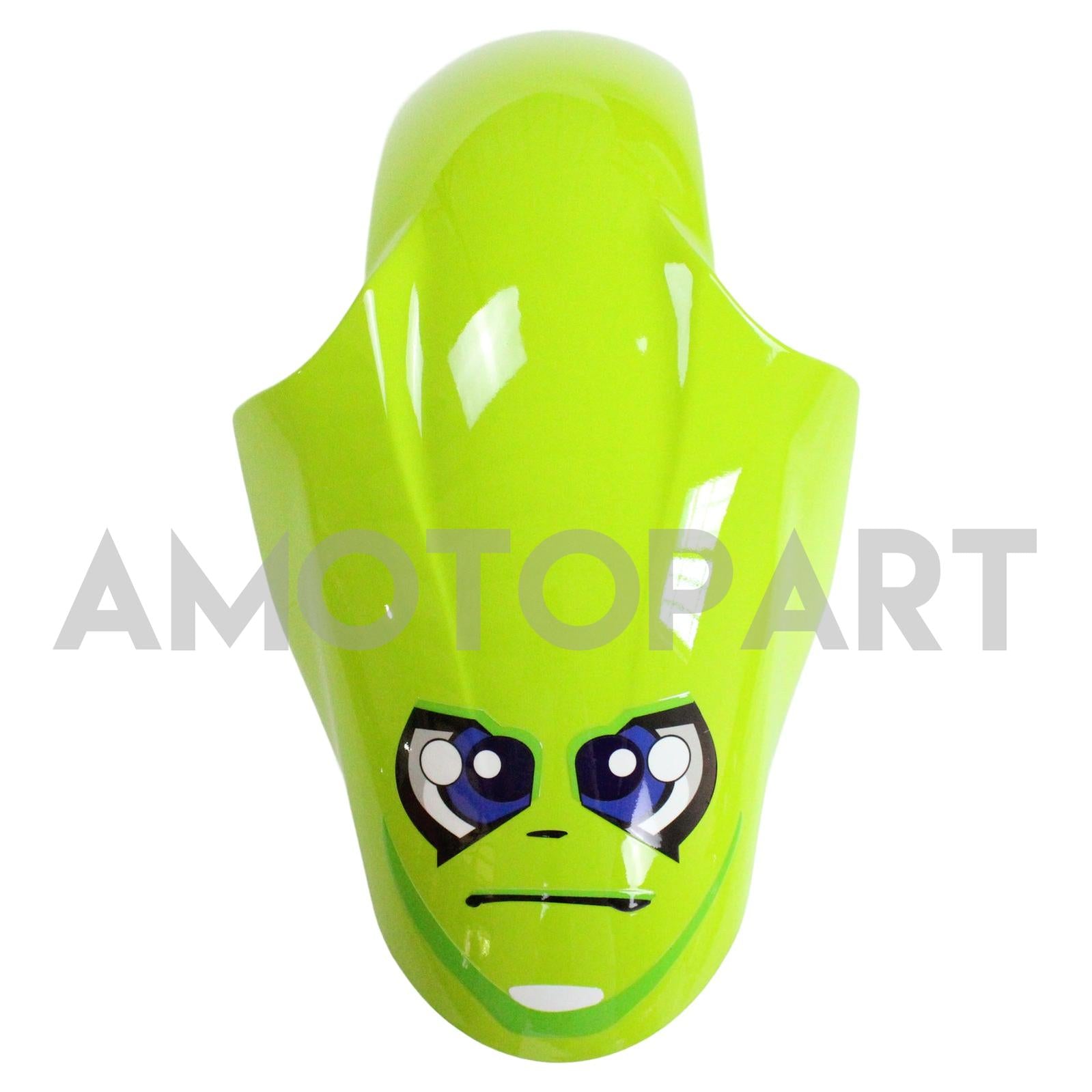 Amotopart 1998-2002 YZF 600 R6 Yamaha Rouge&Kit de carénage dents de requin vertes