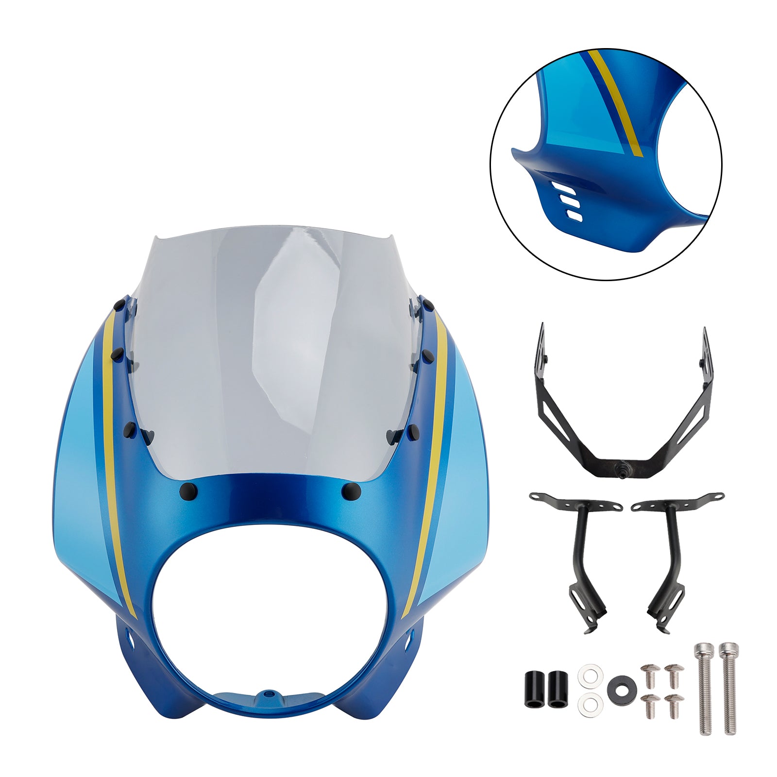 Yamaha XSR900 2022-2025 Headlight Fairing Windshield WindScreen