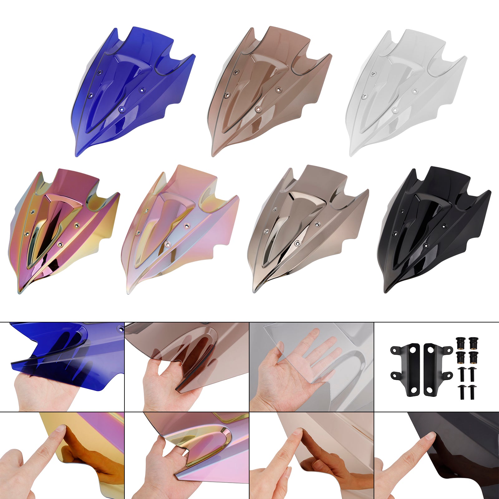 2024-2025 KAWASAKI Z500 Windshield Windscreen