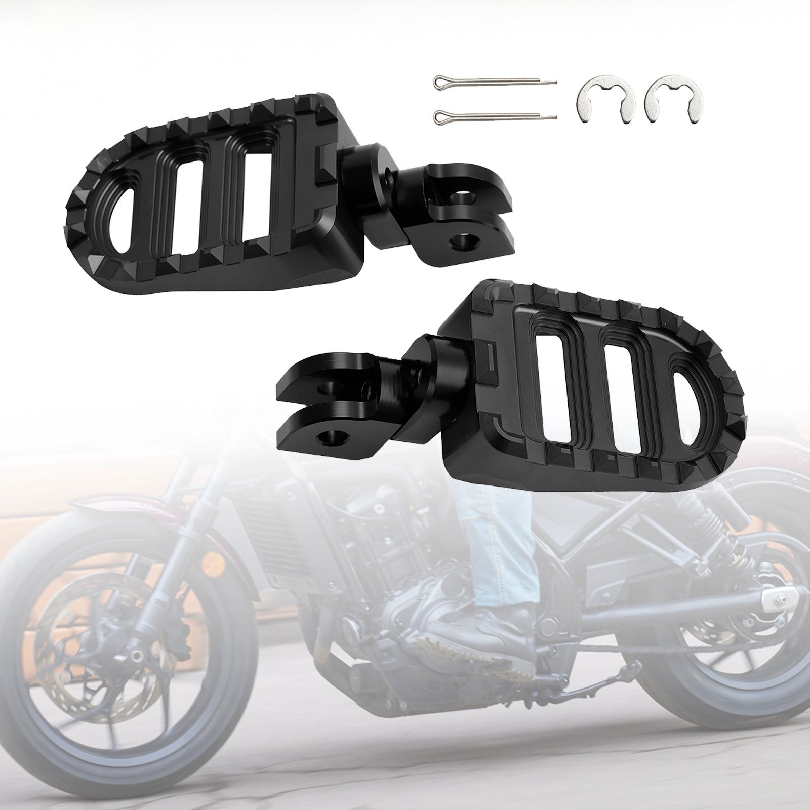 Pedane anteriori pedane adatte per Rebel 1100 CM1100 CMX 1100 DCT/MT 2021-2023