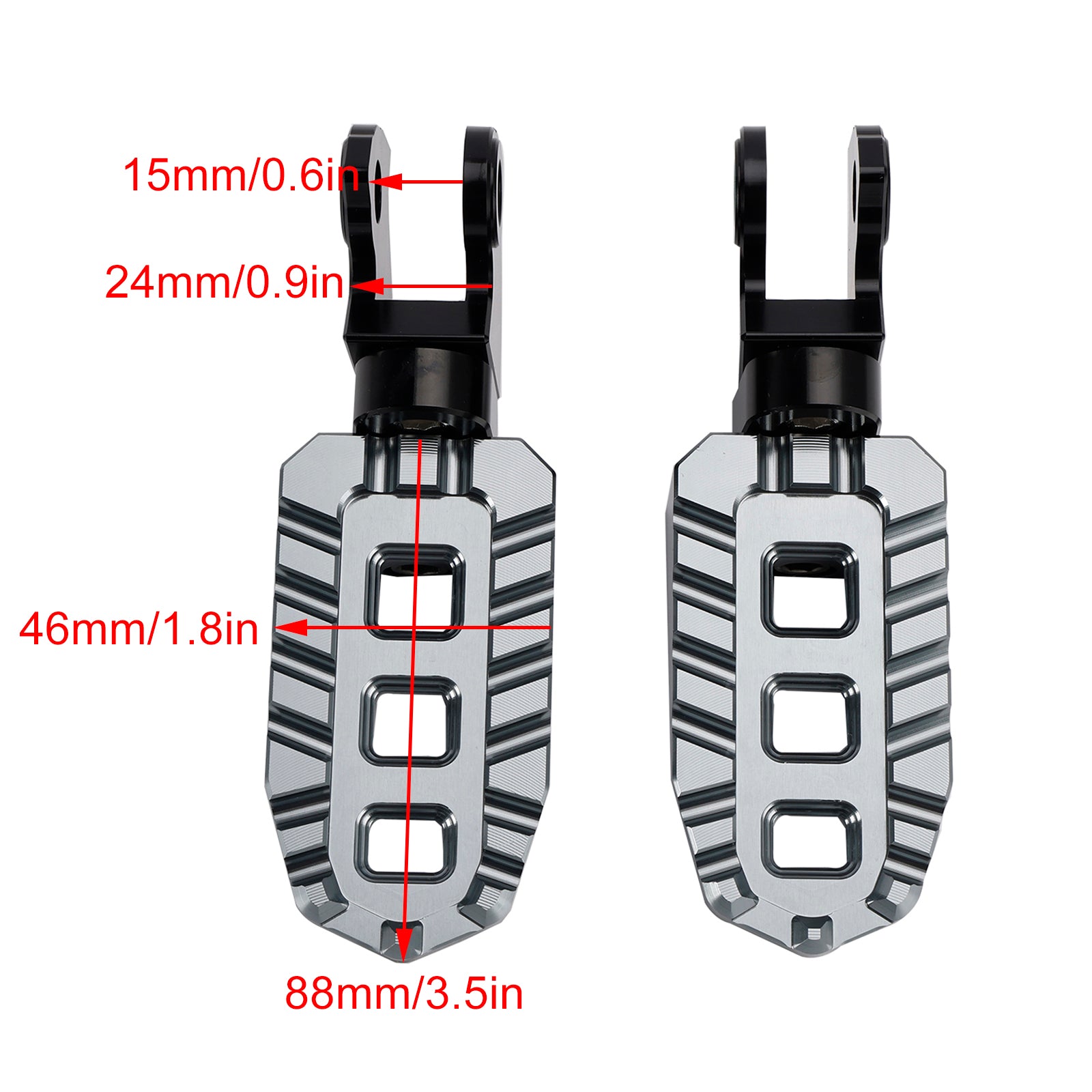 17-24 Honda Rebel 250 300 500 cm 500/300/250 Front Footsts Foot Pegs