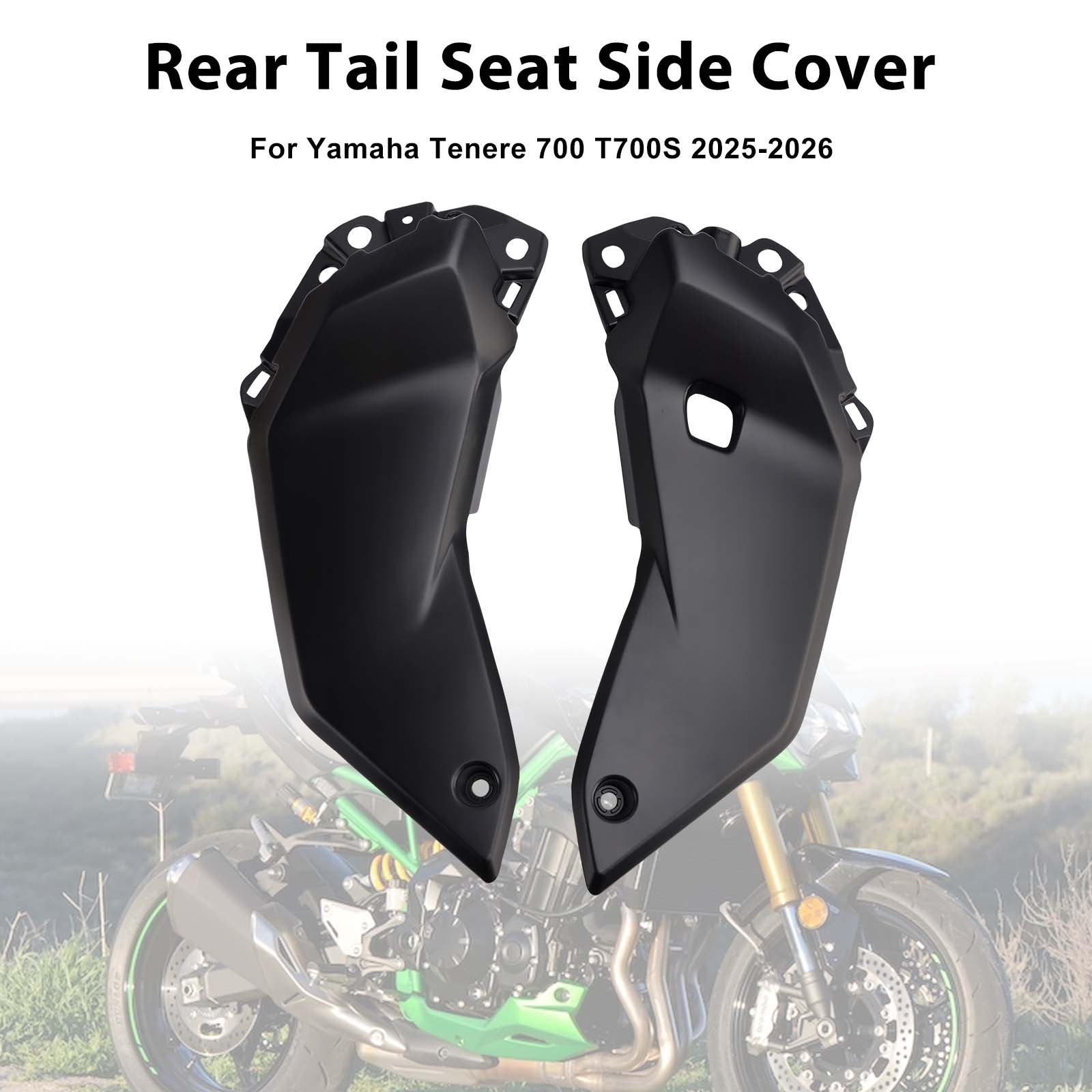 2025-2026 Yamaha Tenere 700 T700S Rear Tail Seat Side Cover Fairing