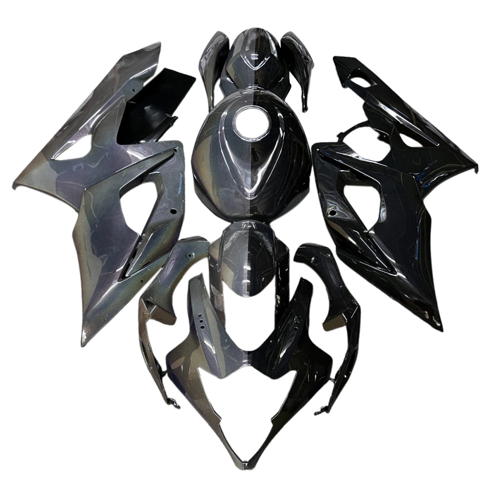 Amotopart 2005-2006 Suzuki GSXR1000 Black Fairing Kit