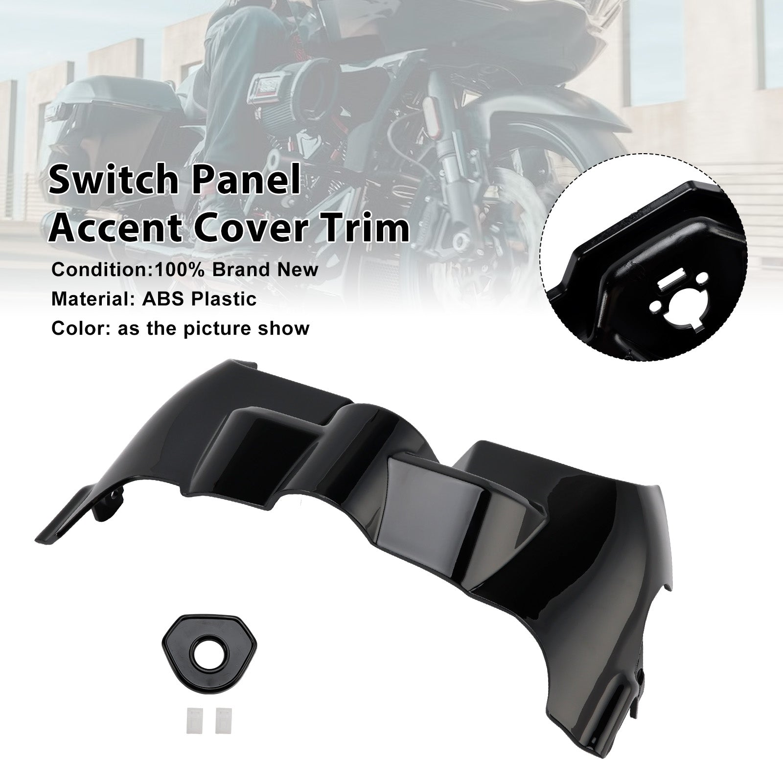 Touring Electra Street Glide 2023-2025 Switch Panel Accent Cover Trim
