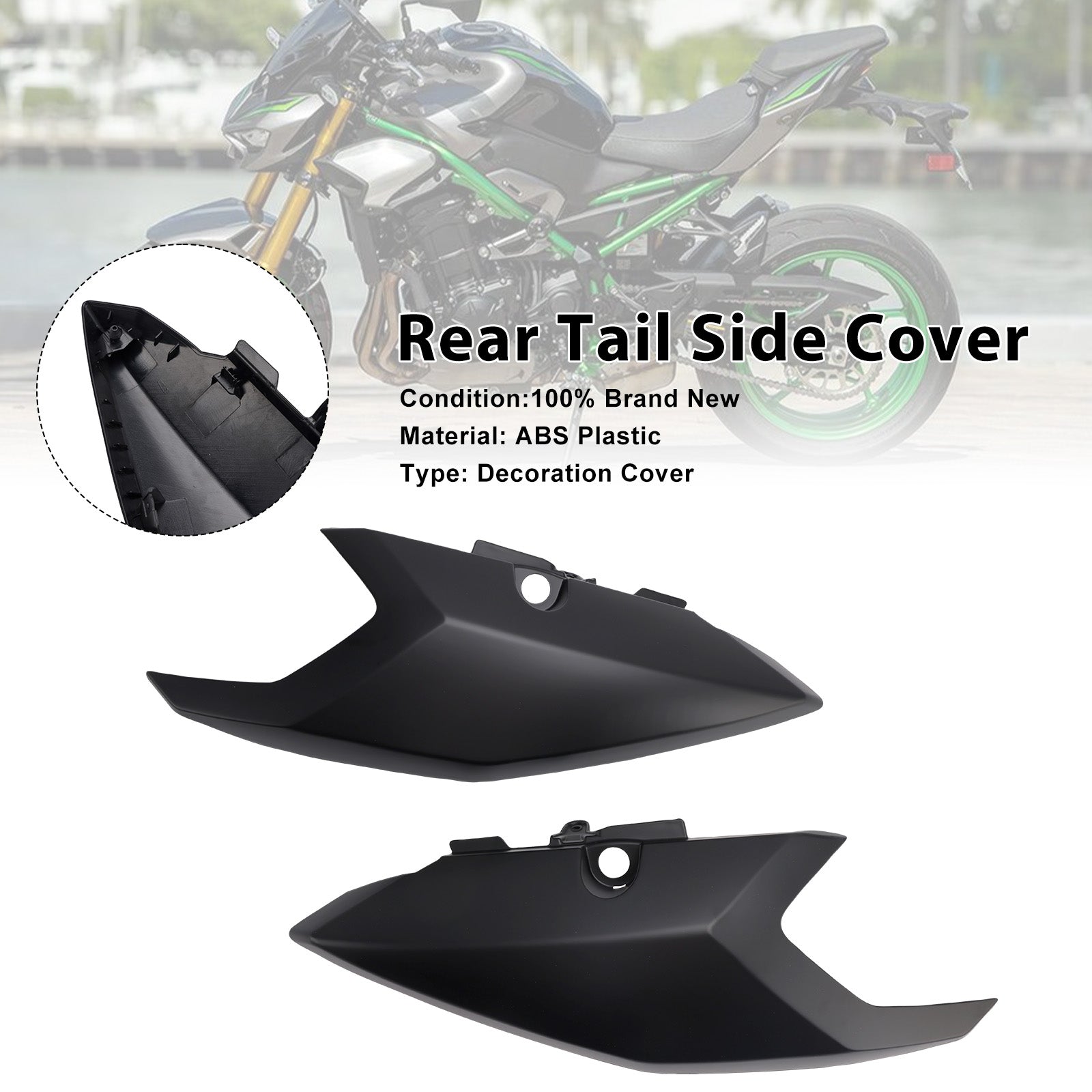 2025-2026 Yamaha Tenere 700 T700S Rear Tail Side Cover Fairing